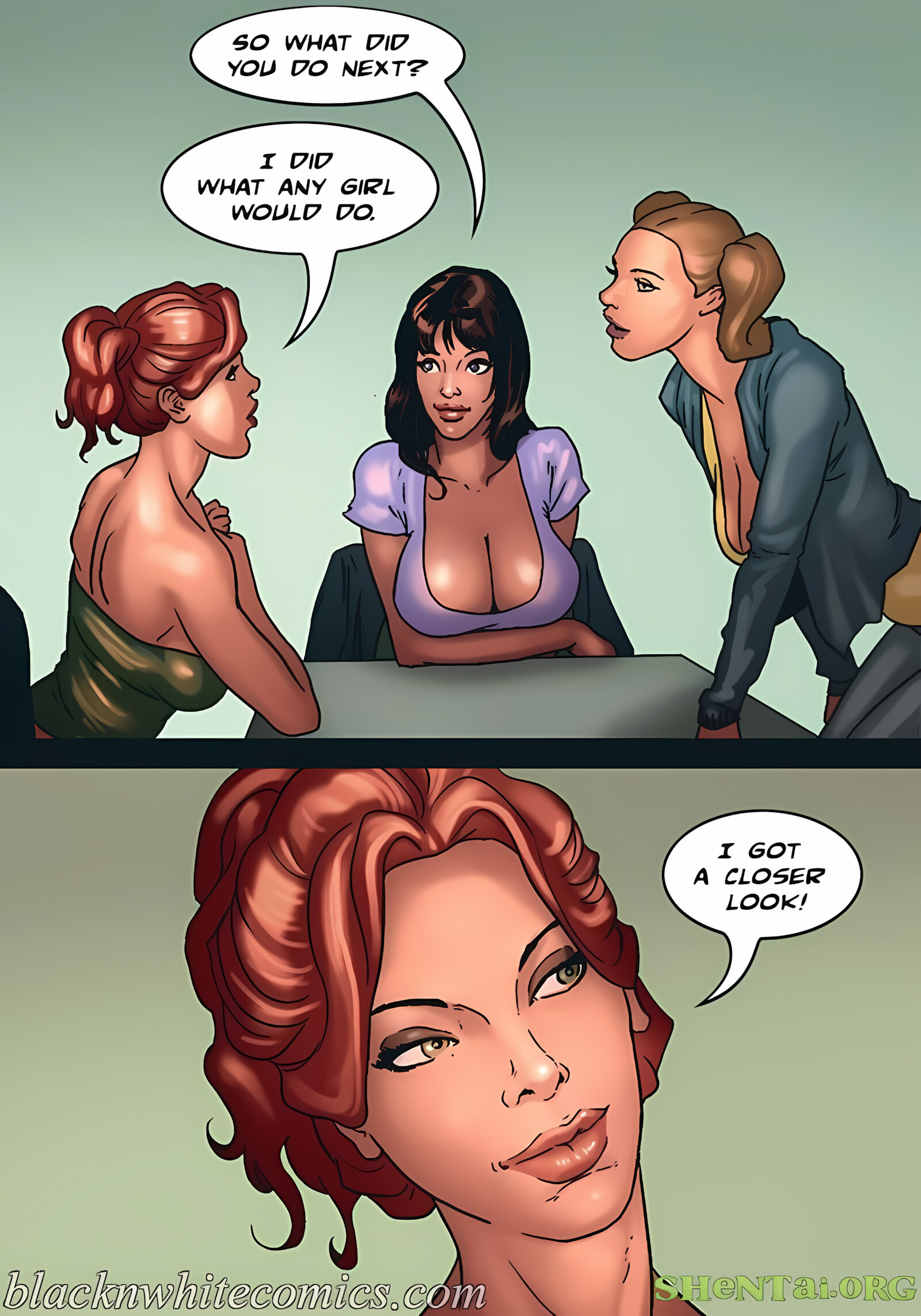 Detention [Yair], 1 . Detention - Part 1 [BlackNWhiteComics], page 10 of 52