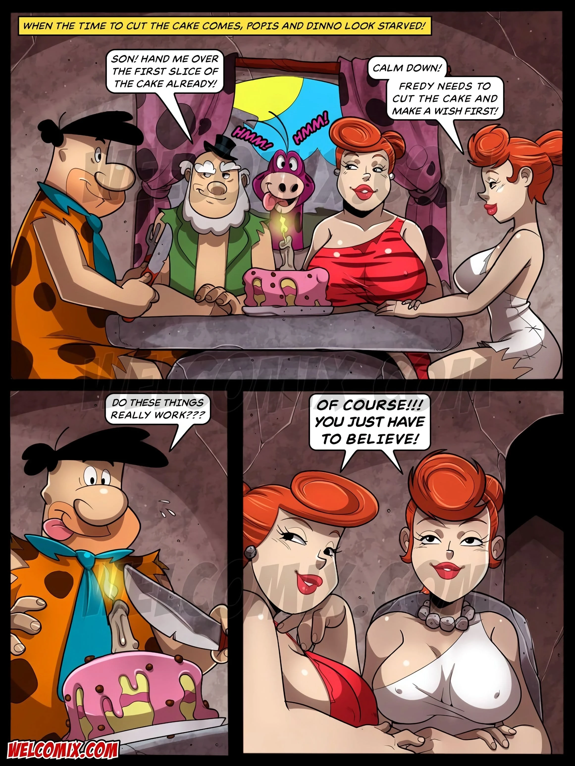 Dinner Wife Swap (The Flintstones) [WC | TF], 17 . The Flintstones - Chapter 17 (The Flintstones) [WC - TF], page 3 of 14