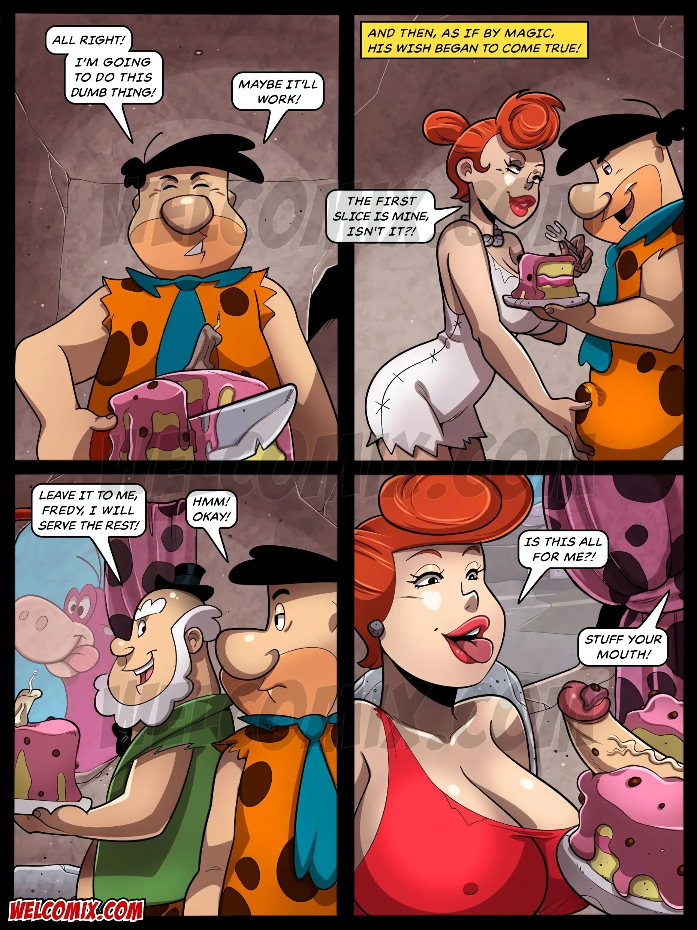 Dinner Wife Swap (The Flintstones) [WC | TF], 17 . The Flintstones - Chapter 17 (The Flintstones) [WC - TF], page 4 of 14