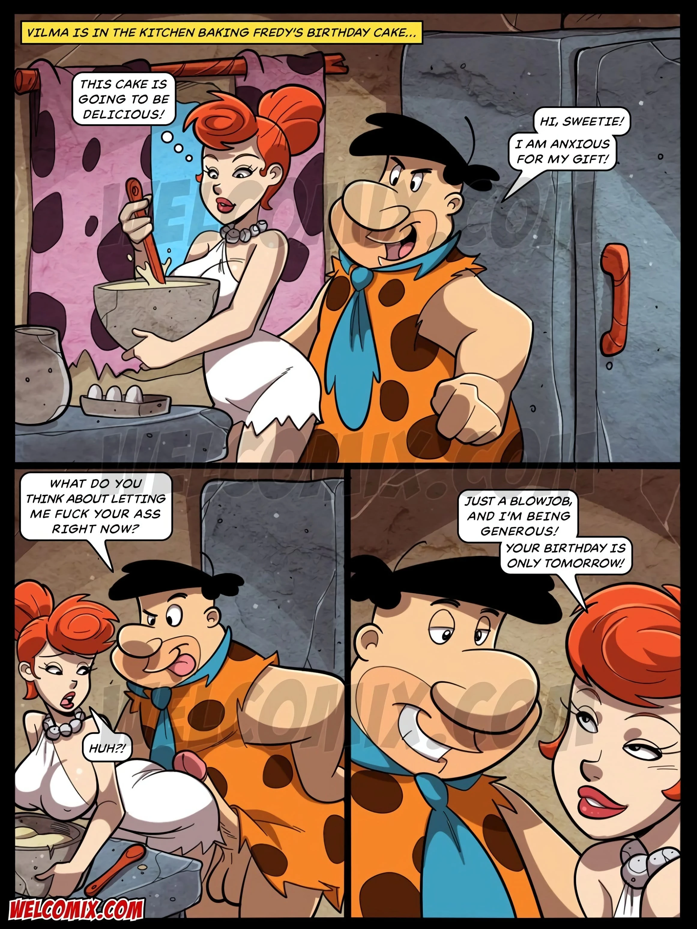 Dinner Wife Swap (The Flintstones) [WC | TF], 16 . The Flintstones - Chapter 16 (The Flintstones) [WC - TF], page 2 of 15