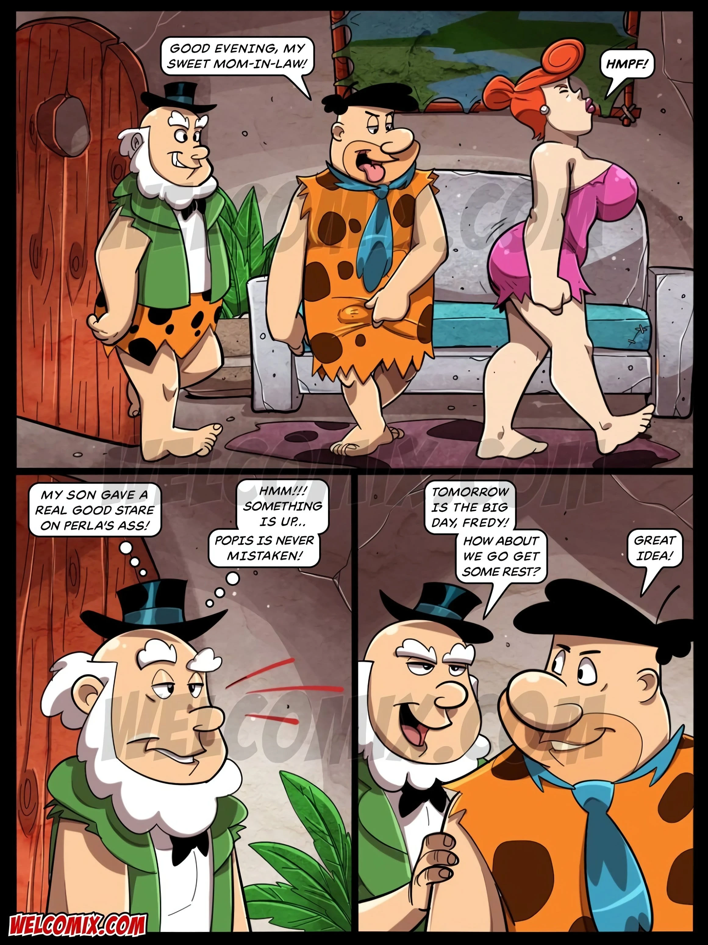 Dinner Wife Swap (The Flintstones) [WC | TF], 16 . The Flintstones - Chapter 16 (The Flintstones) [WC - TF], page 4 of 15
