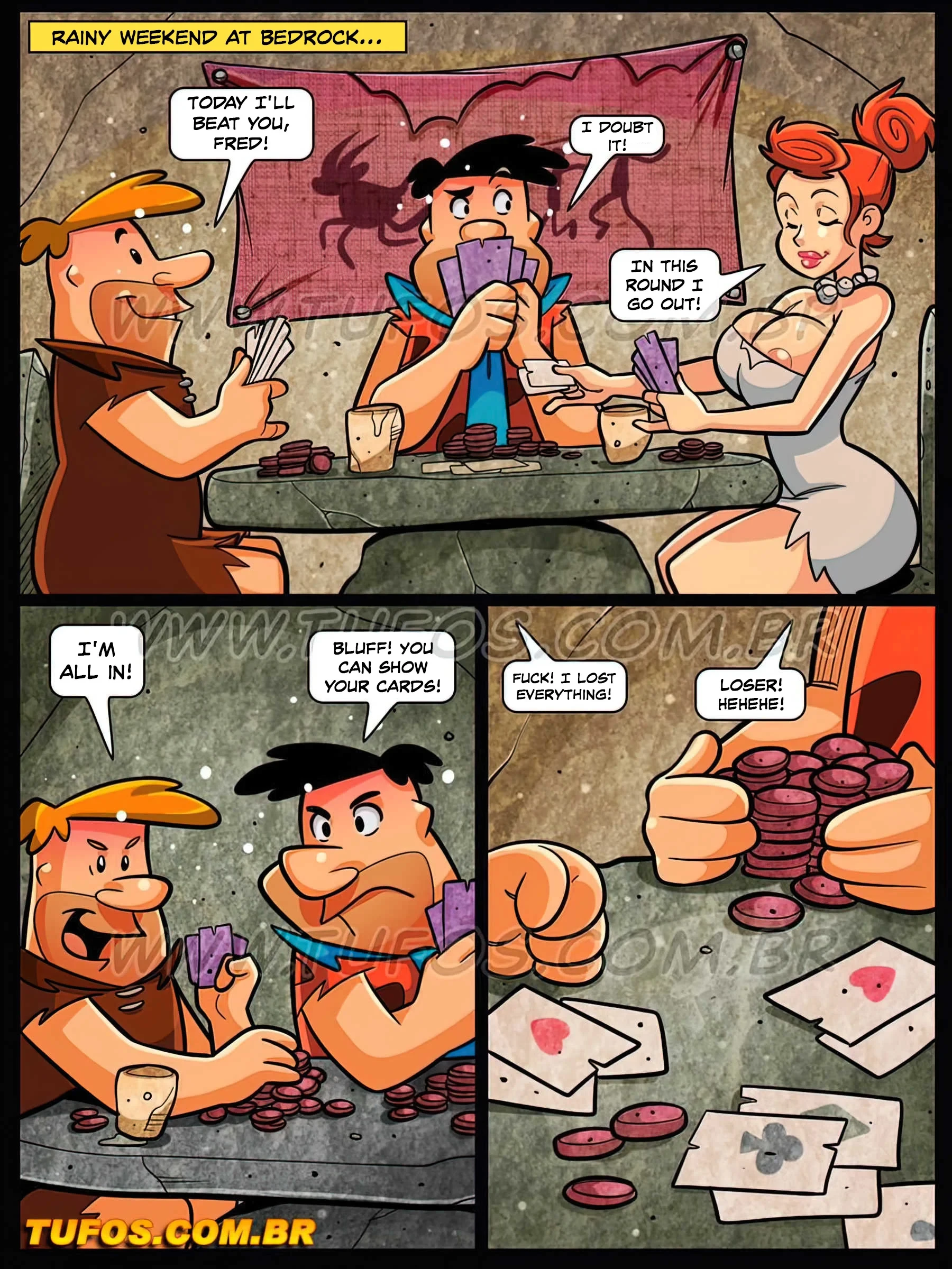 Dinner Wife Swap (The Flintstones) [WC | TF], 12 . The Flintstones - Chapter 12 (The Flintstones) [WC - TF], page 2 of 12