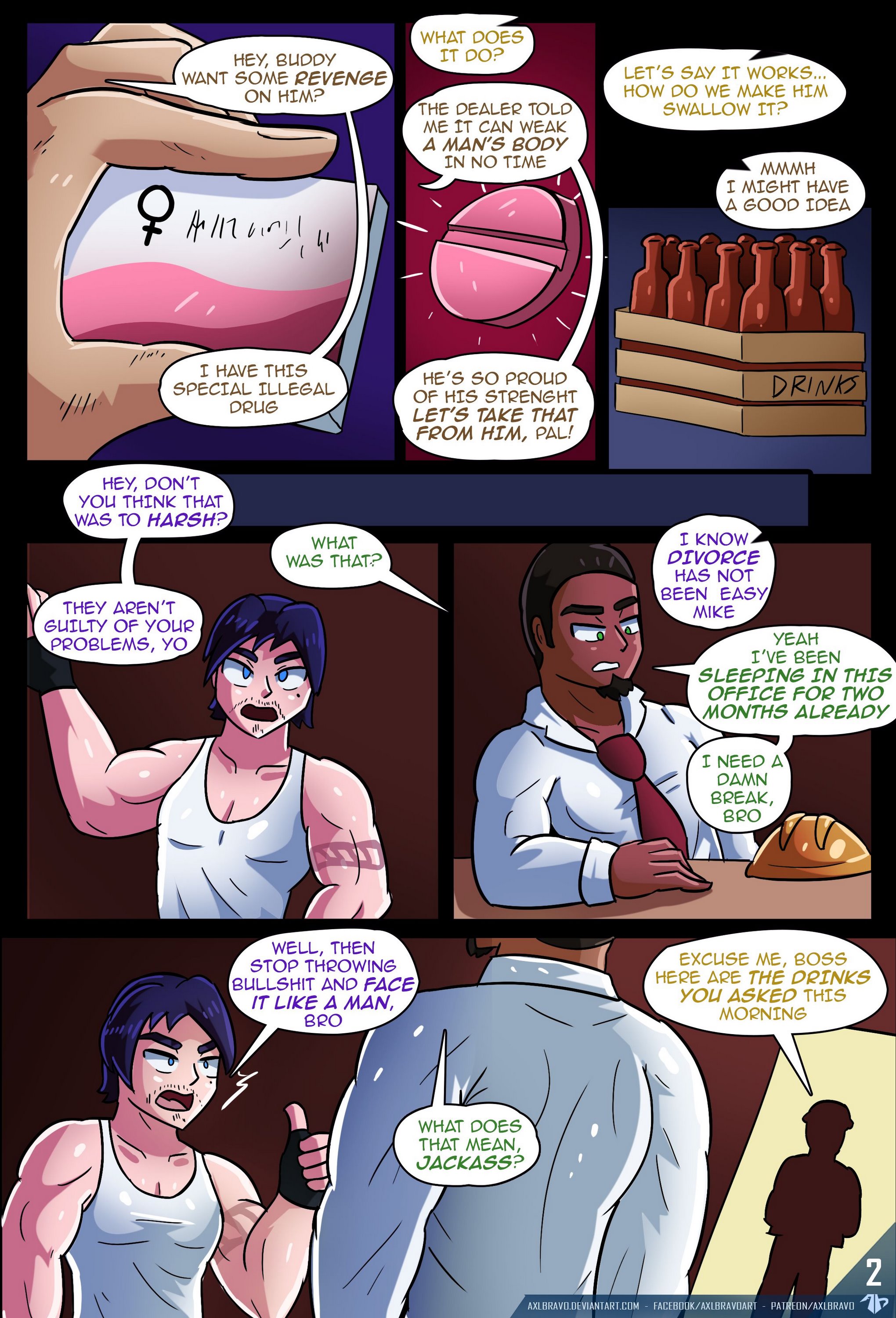 Drunken Gal [AX3LBRAVO], Drunken Gal, page 5 of 24
