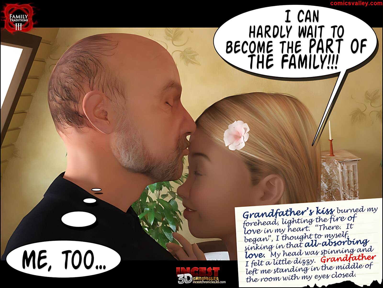 Family Traditions [IncestChronicles3D], Family Traditions 3, page 31 of 90