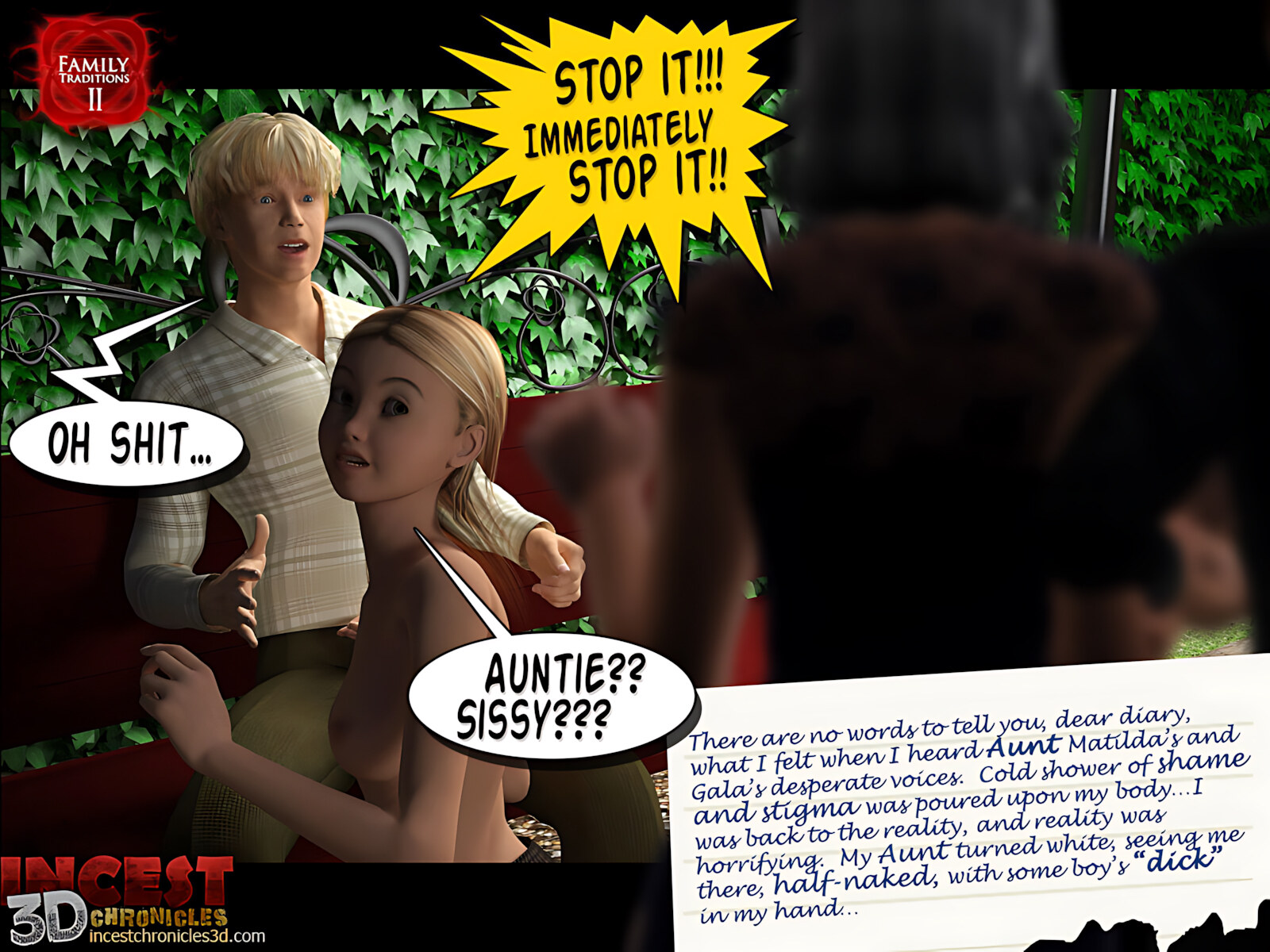 Family Traditions [IncestChronicles3D], Family Traditions 2, page 19 of 83