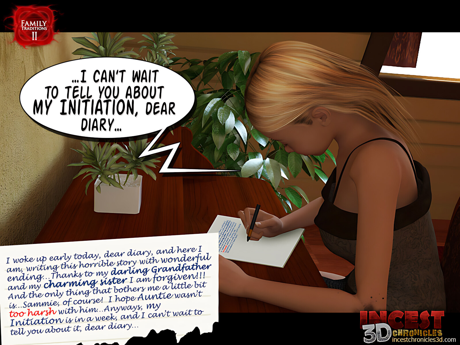 Family Traditions [IncestChronicles3D], Family Traditions 2, page 83 of 83