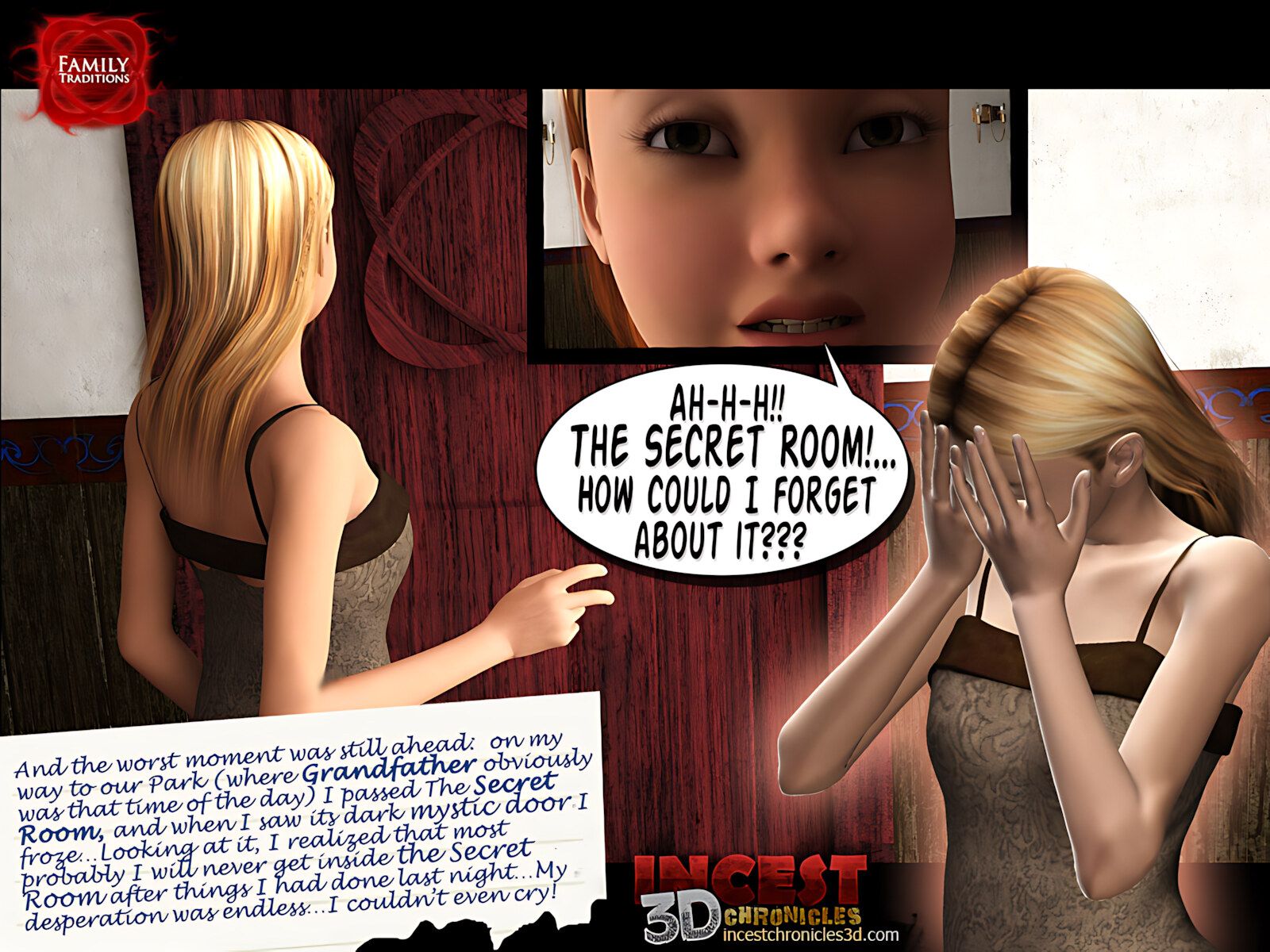 Family Traditions [IncestChronicles3D], Family Traditions 1, page 74 of 80