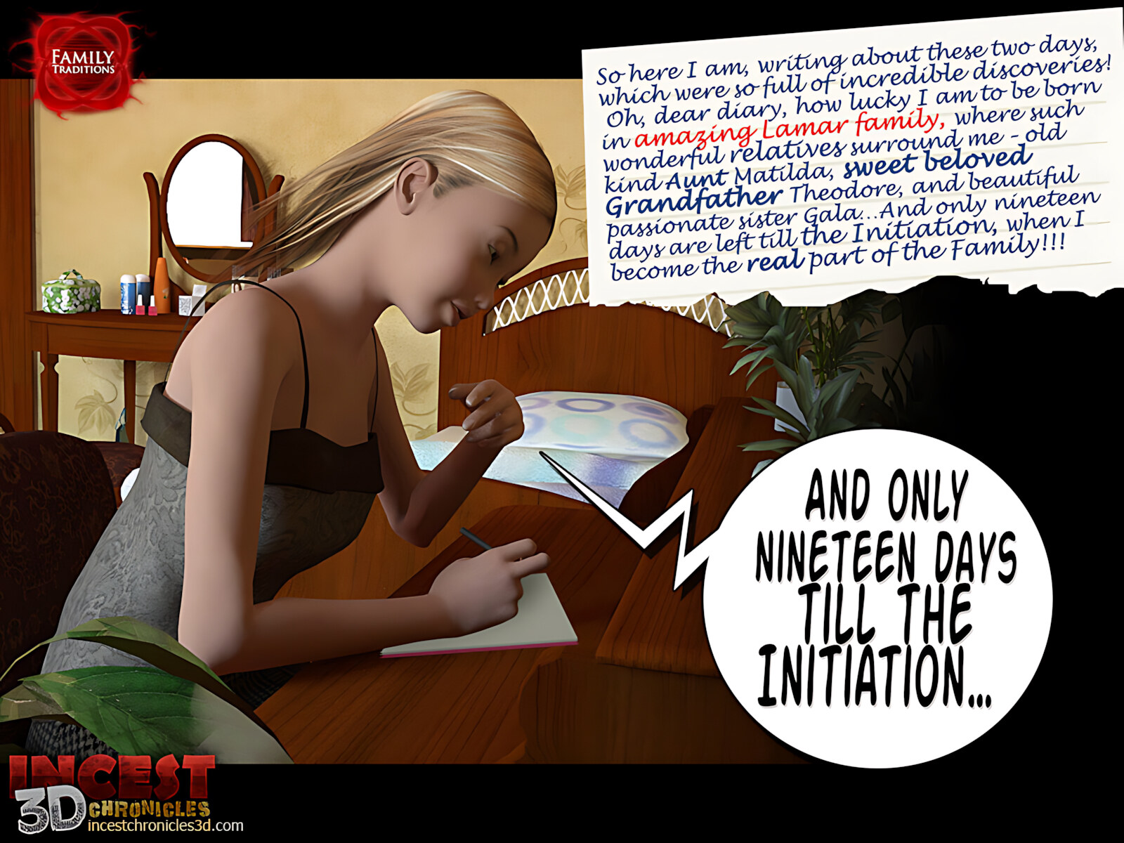 Family Traditions [IncestChronicles3D], Family Traditions 1, page 80 of 80