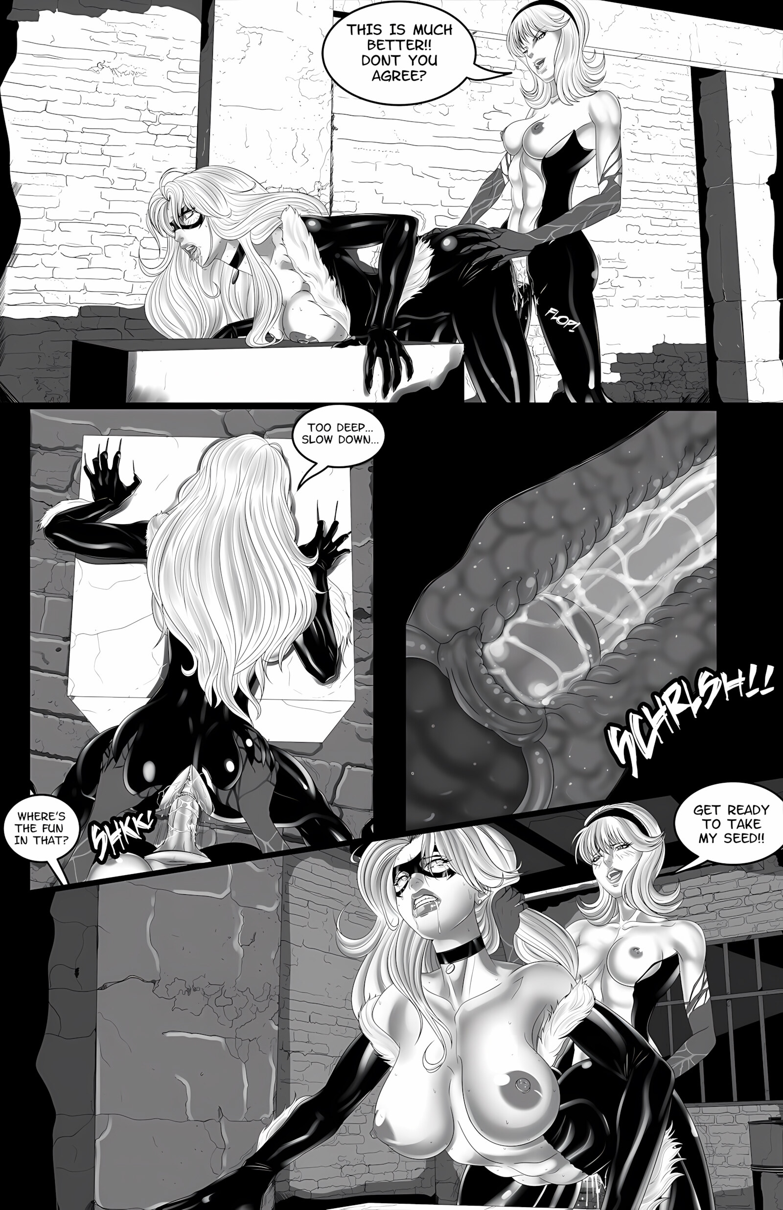Felicia’s Spider-Problem (Spider-Man) [Naranjou], Felicia's Spider-Problem (Spider-Man), page 7 of 11
