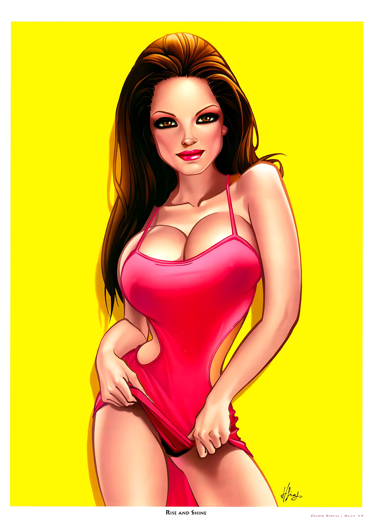 Fever Pitch, The Hot Girls of Elias Chatzoudis [Elias Chatzoudis], Fever Pitch, The Hot Girls of Elias Chatzoudis, page 35 of 48