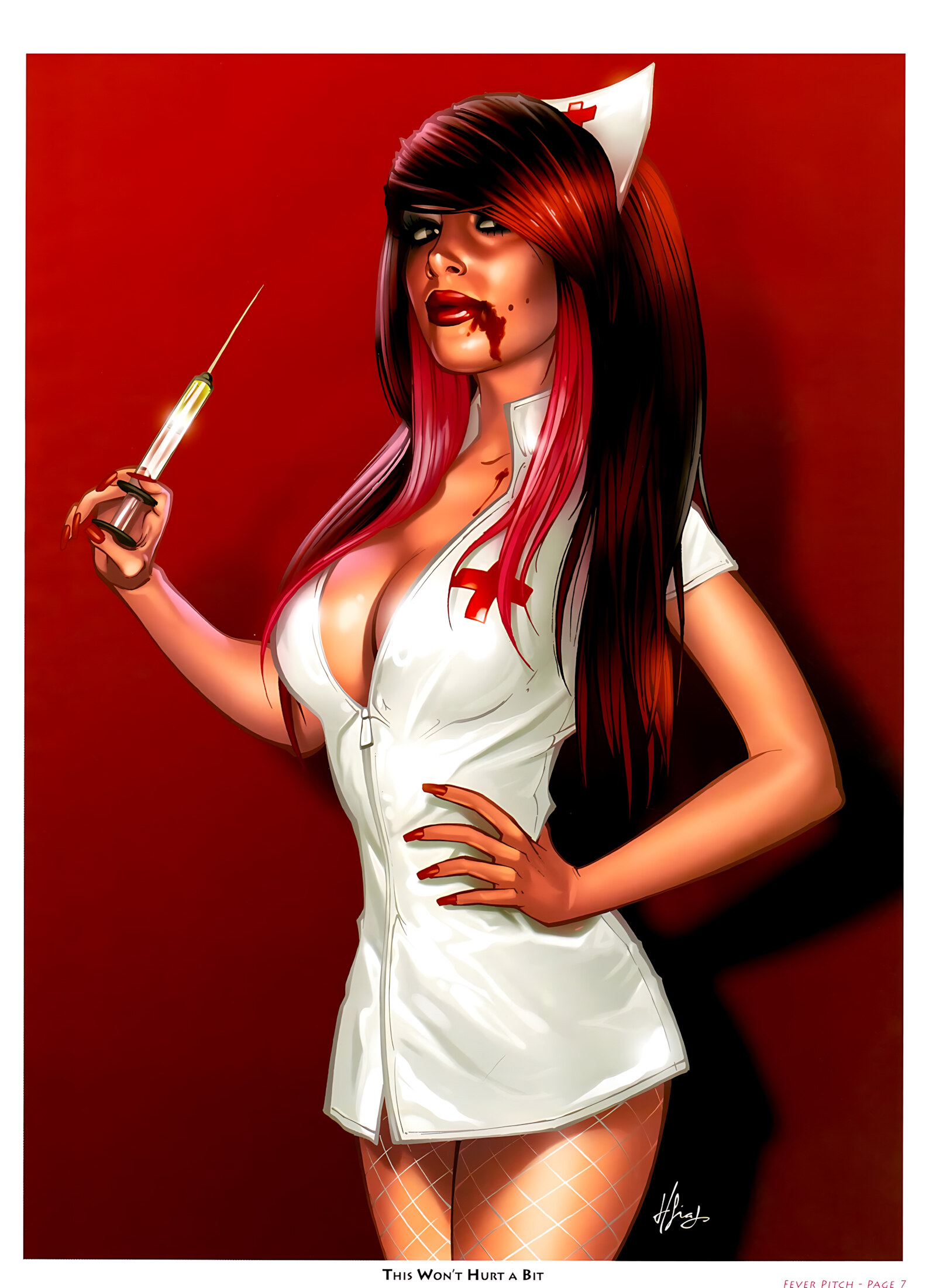 Fever Pitch, The Hot Girls of Elias Chatzoudis [Elias Chatzoudis], Fever Pitch, The Hot Girls of Elias Chatzoudis, page 7 of 48