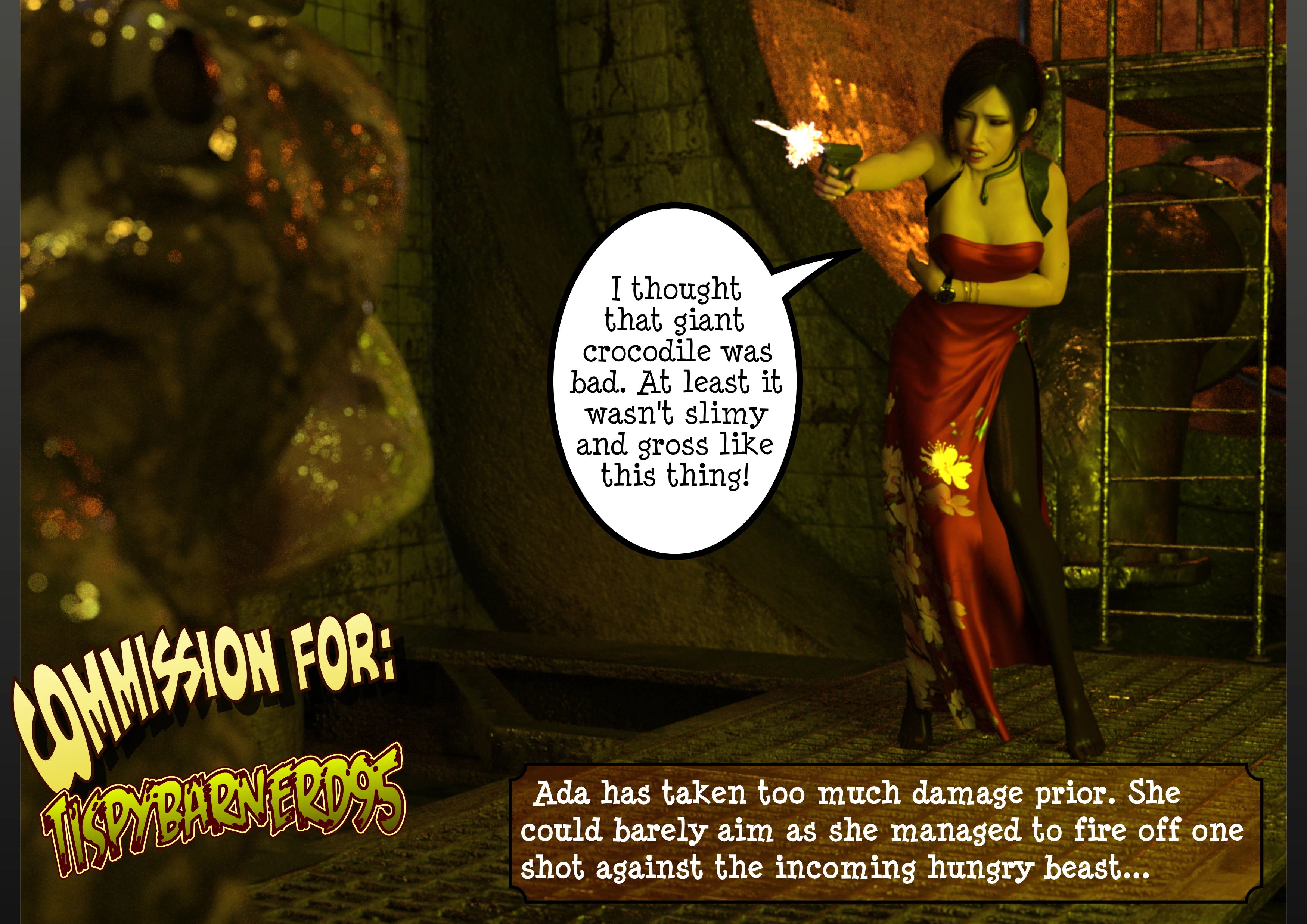 Ada Wong vs the Lurker [Umbradiadem], Ada Wong vs the Lurker, page 2 of 30