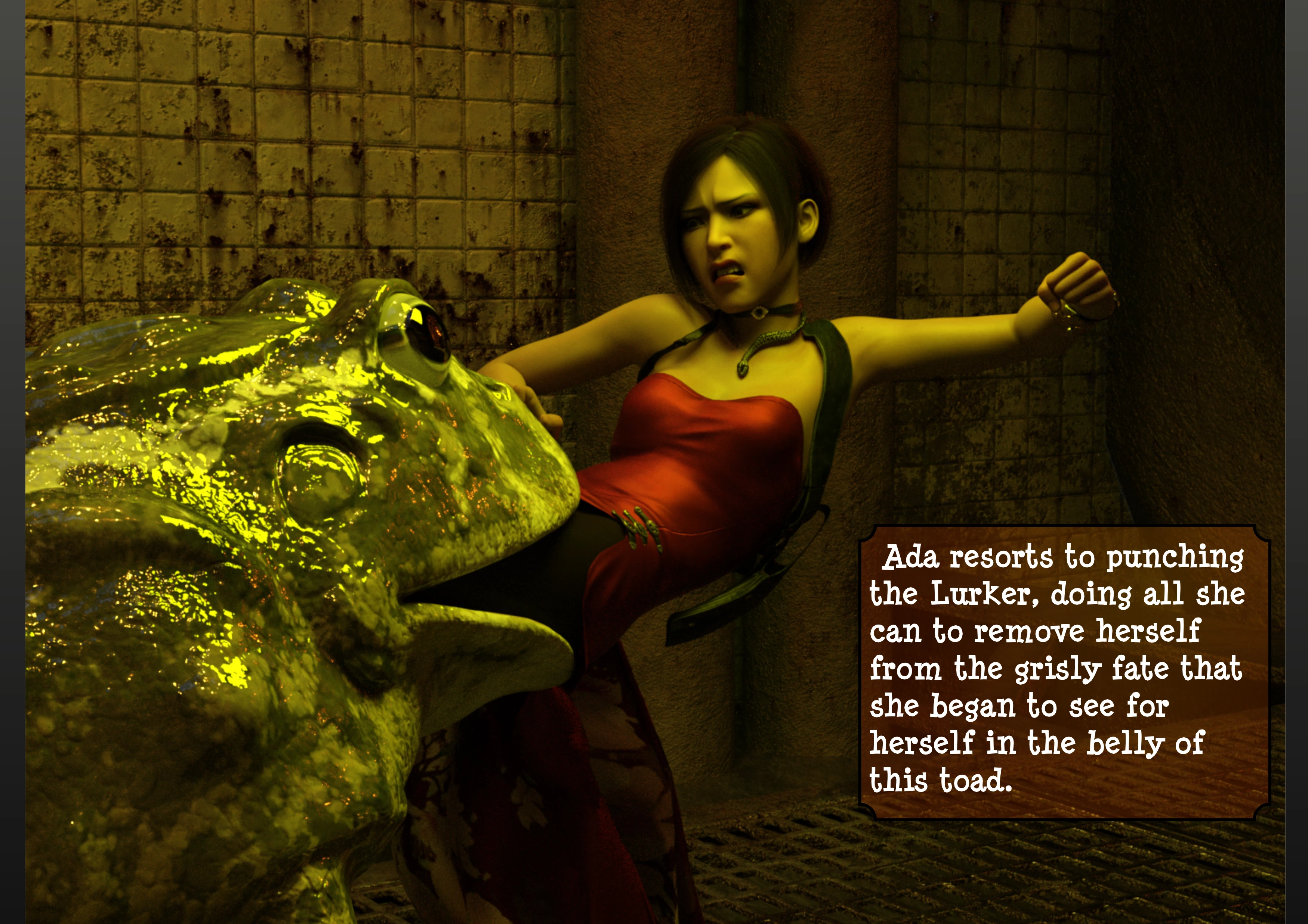 Ada Wong vs the Lurker [Umbradiadem], Ada Wong vs the Lurker, page 11 of 30