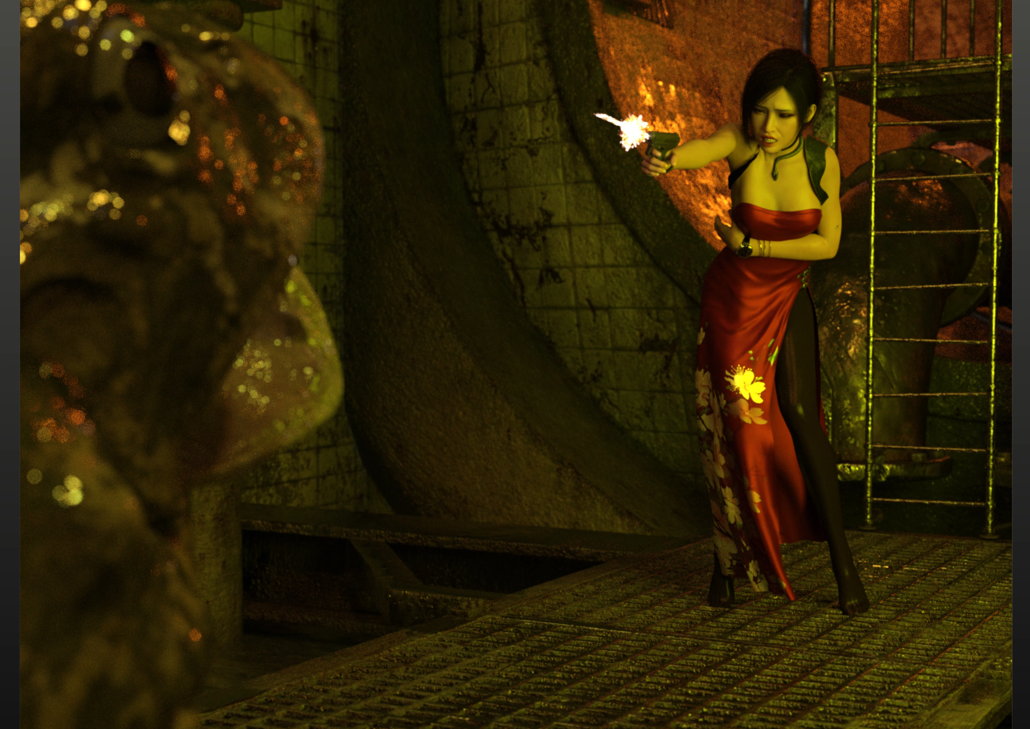 Ada Wong vs the Lurker [Umbradiadem], Ada Wong vs the Lurker, page 16 of 30