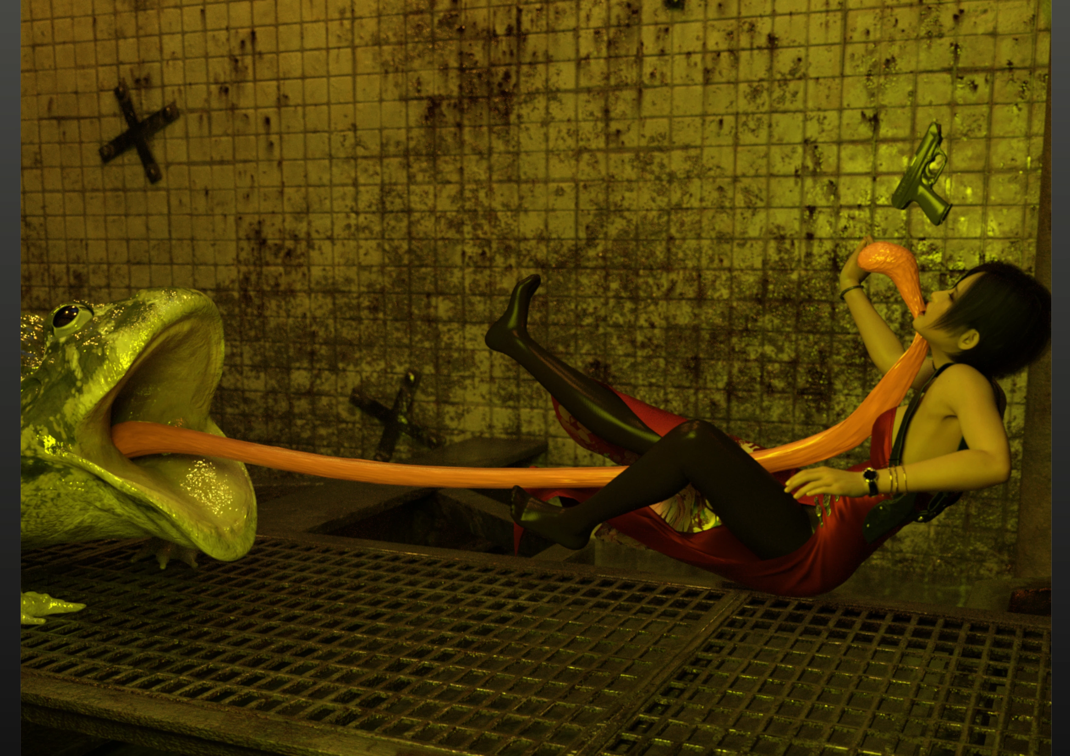 Ada Wong vs the Lurker [Umbradiadem], Ada Wong vs the Lurker, page 17 of 30