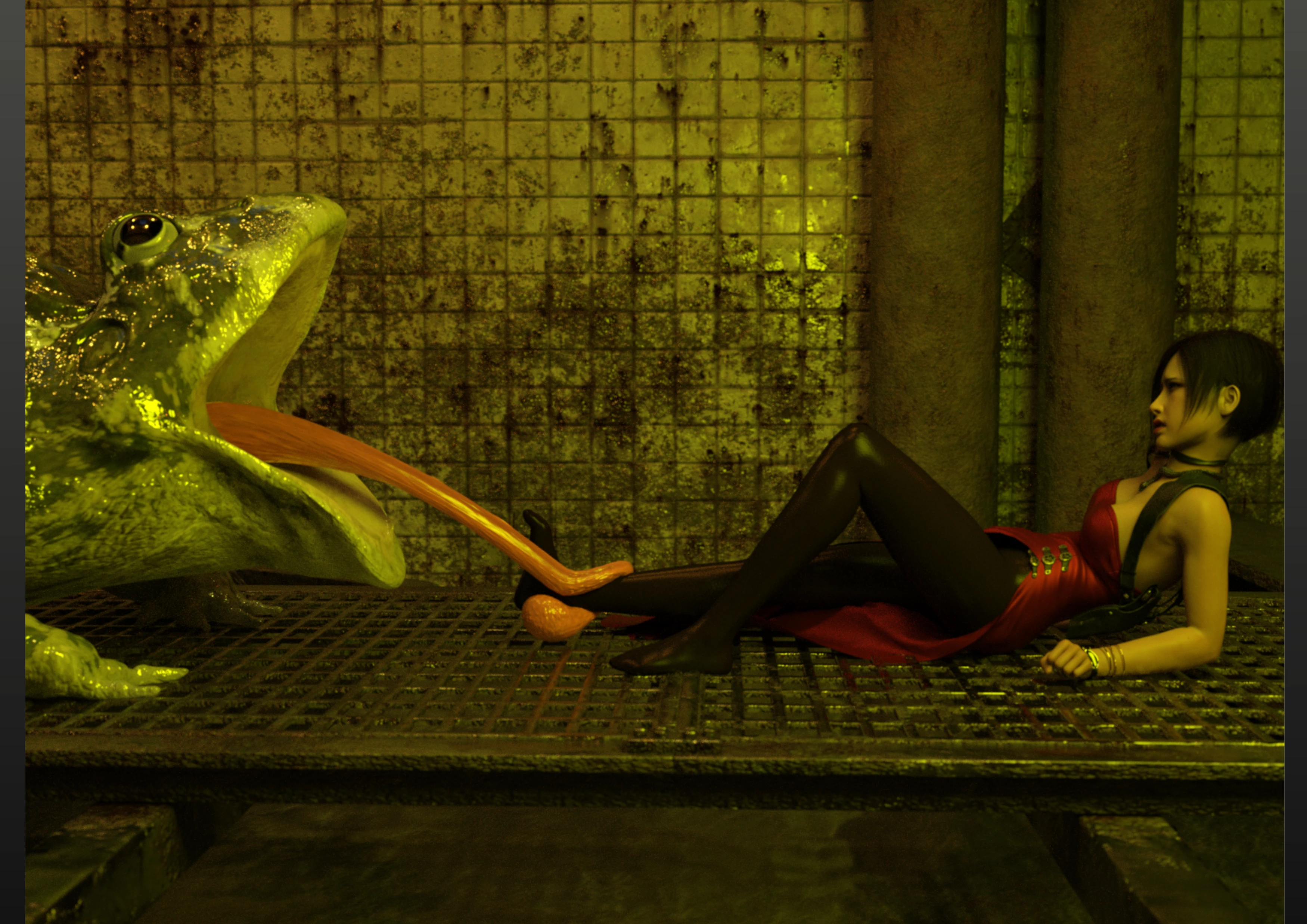 Ada Wong vs the Lurker [Umbradiadem], Ada Wong vs the Lurker, page 19 of 30
