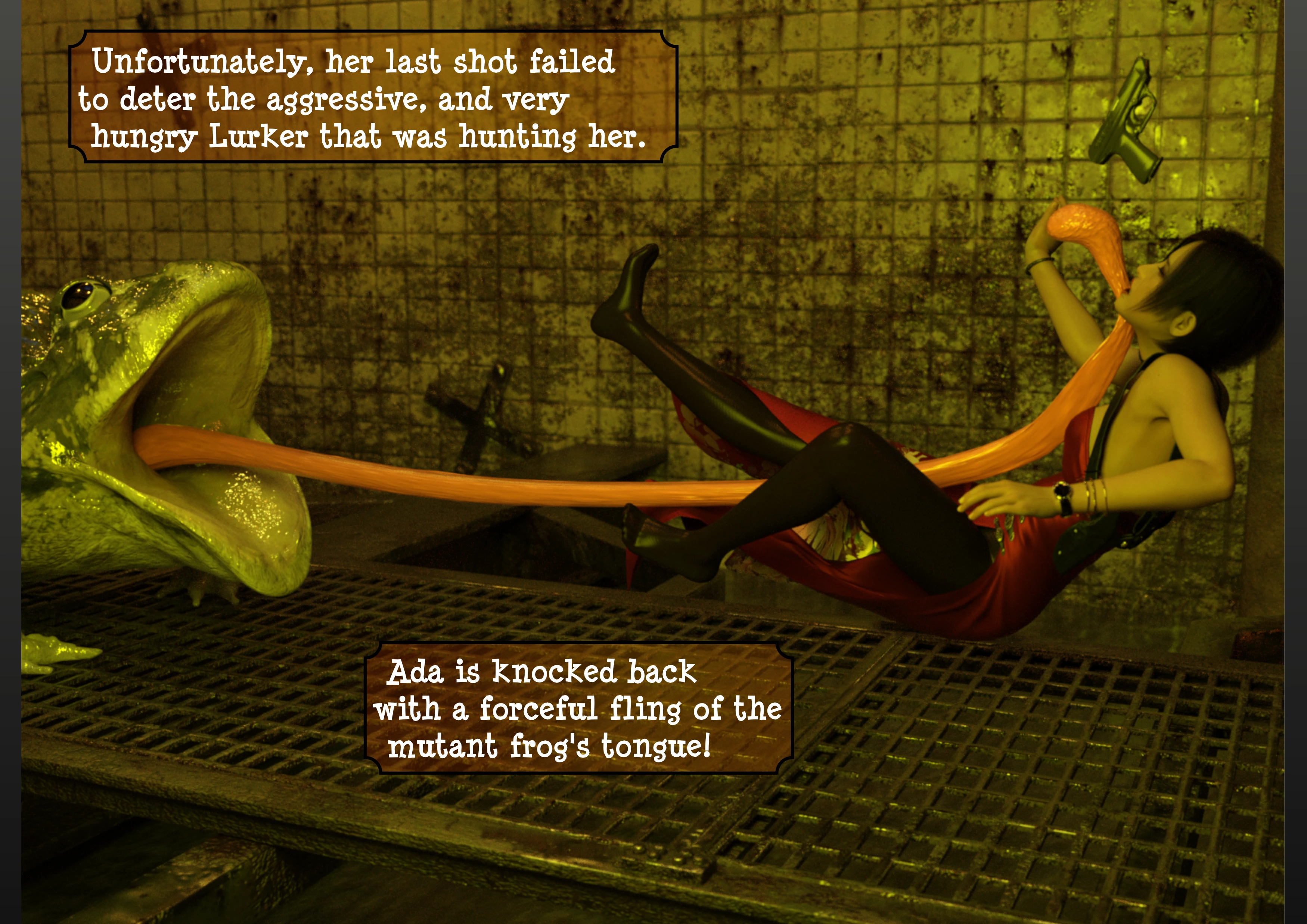 Ada Wong vs the Lurker [Umbradiadem], Ada Wong vs the Lurker, page 3 of 30