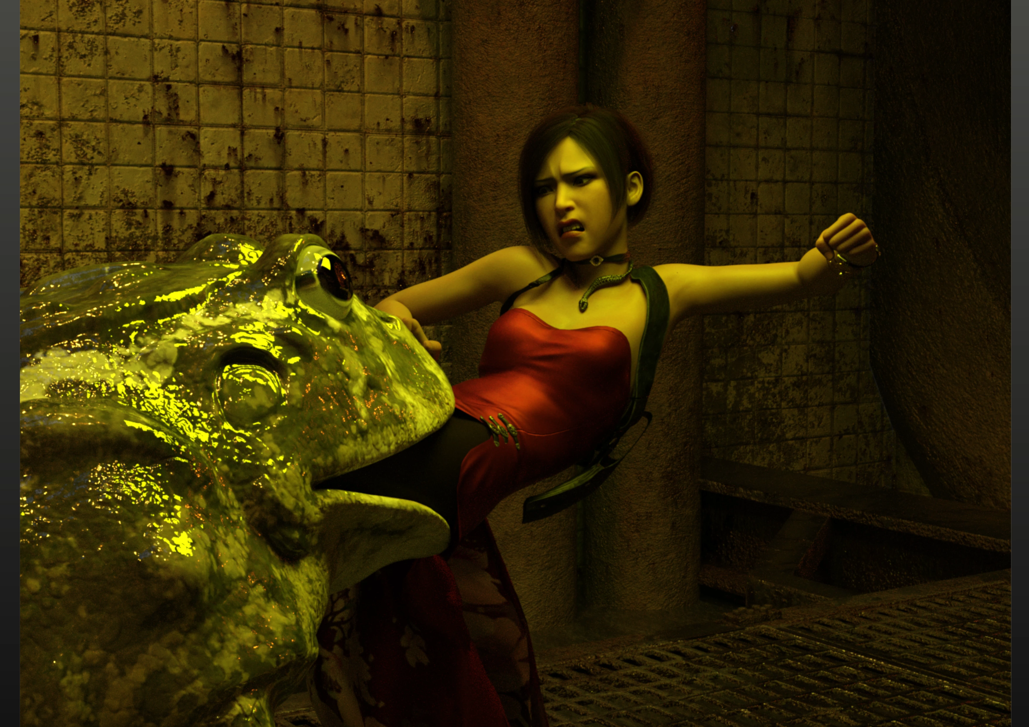 Ada Wong vs the Lurker [Umbradiadem], Ada Wong vs the Lurker, page 25 of 30