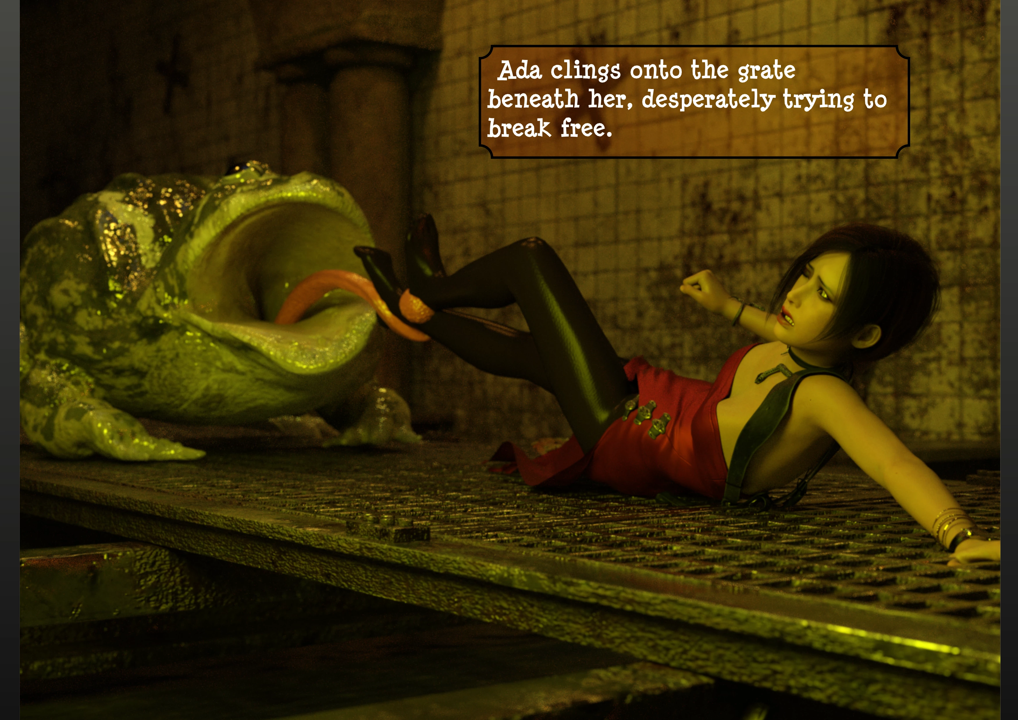 Ada Wong vs the Lurker [Umbradiadem], Ada Wong vs the Lurker, page 6 of 30