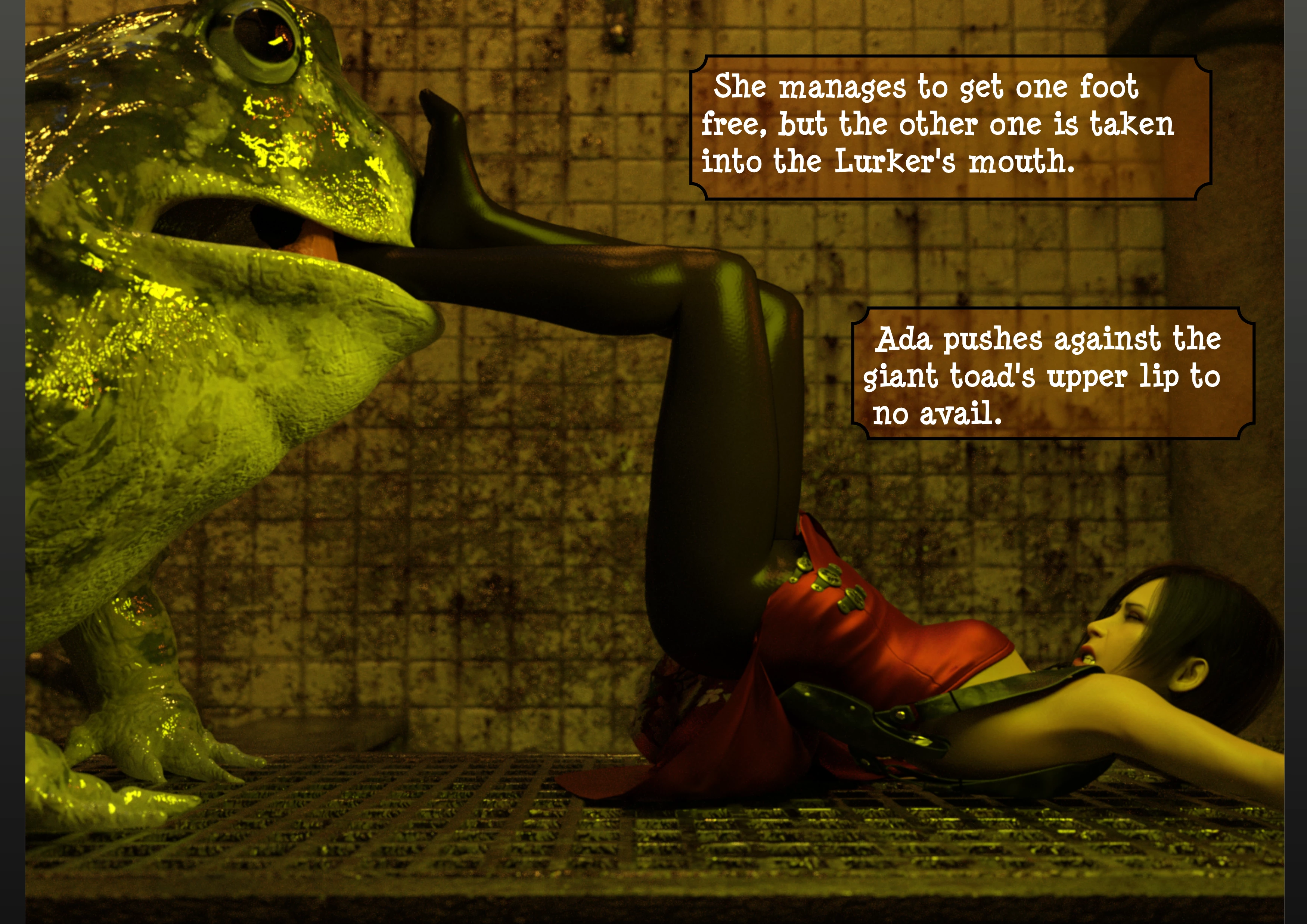 Ada Wong vs the Lurker [Umbradiadem], Ada Wong vs the Lurker, page 8 of 30