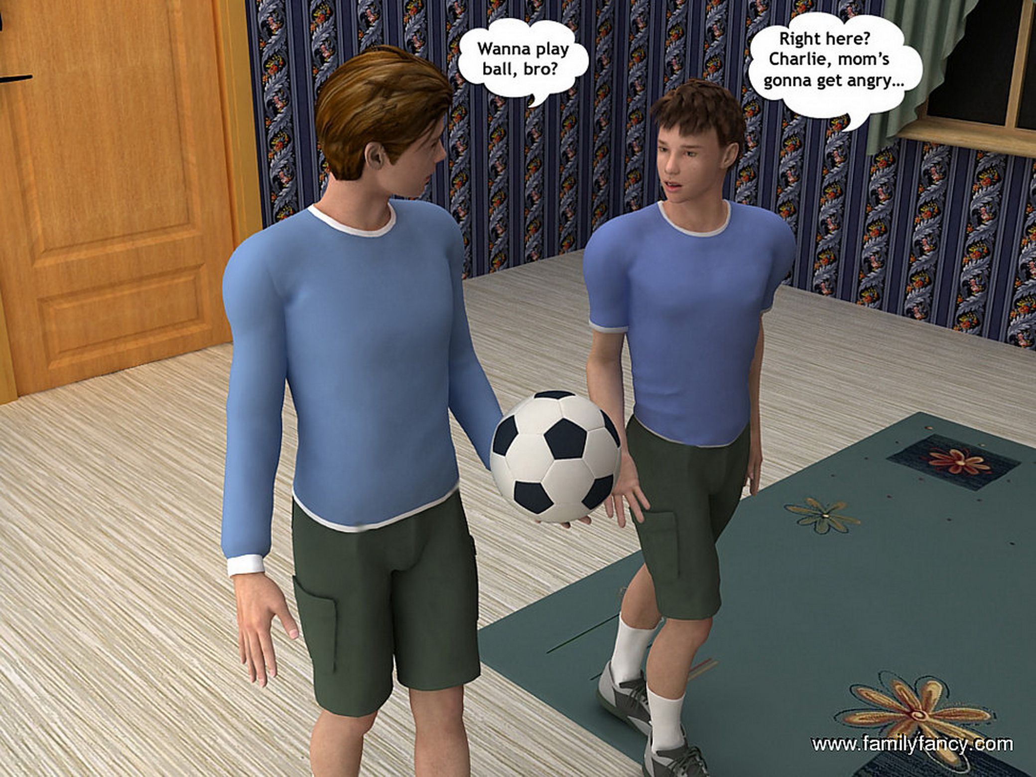 Foursome incest adventure [FamilyFancy], Foursome incest adventure, page 1 of 30