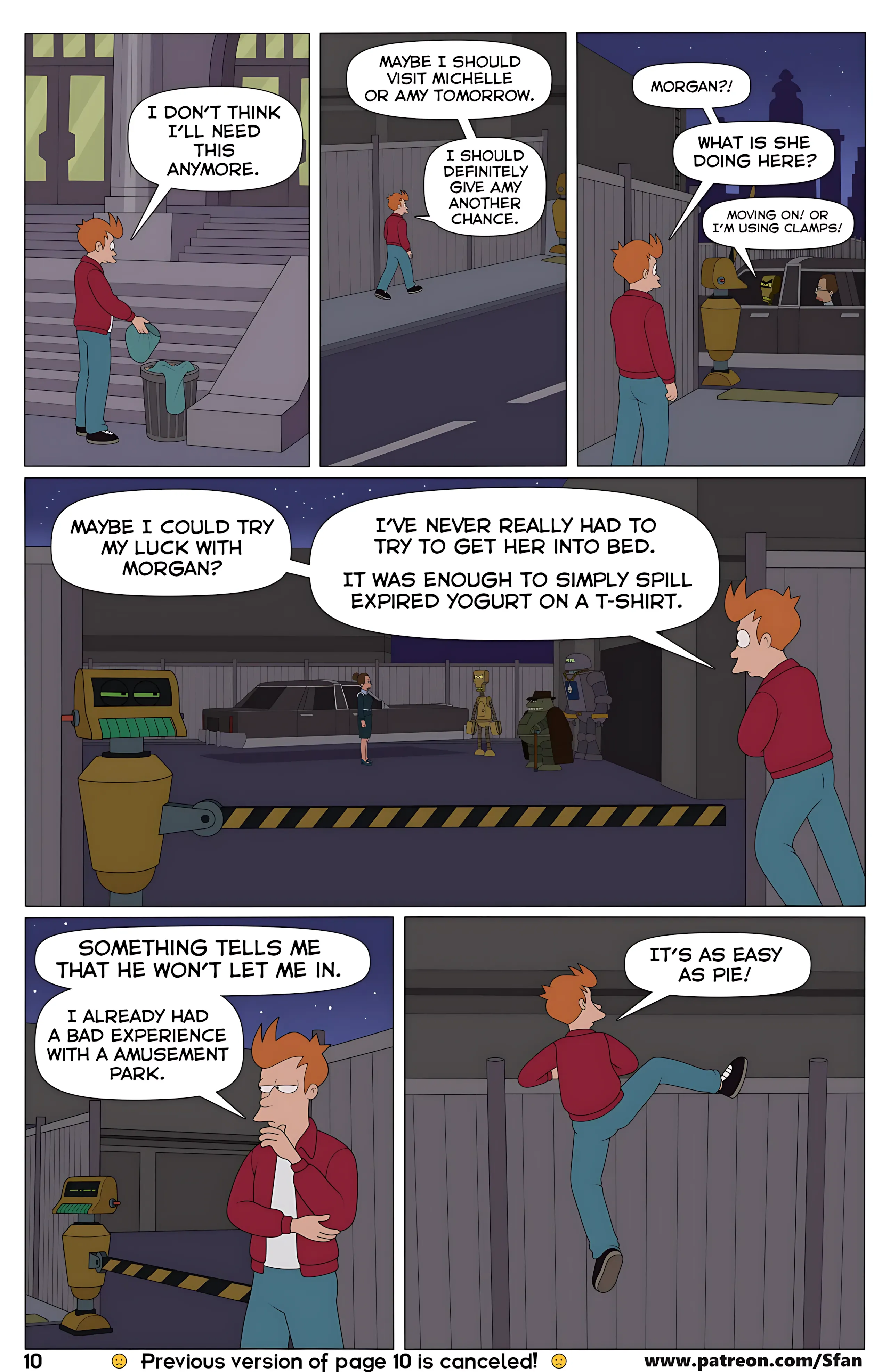 Fry’s Phone List (Futurama) [Sfan], Fry's Phone List (Futurama), page 11 of 15