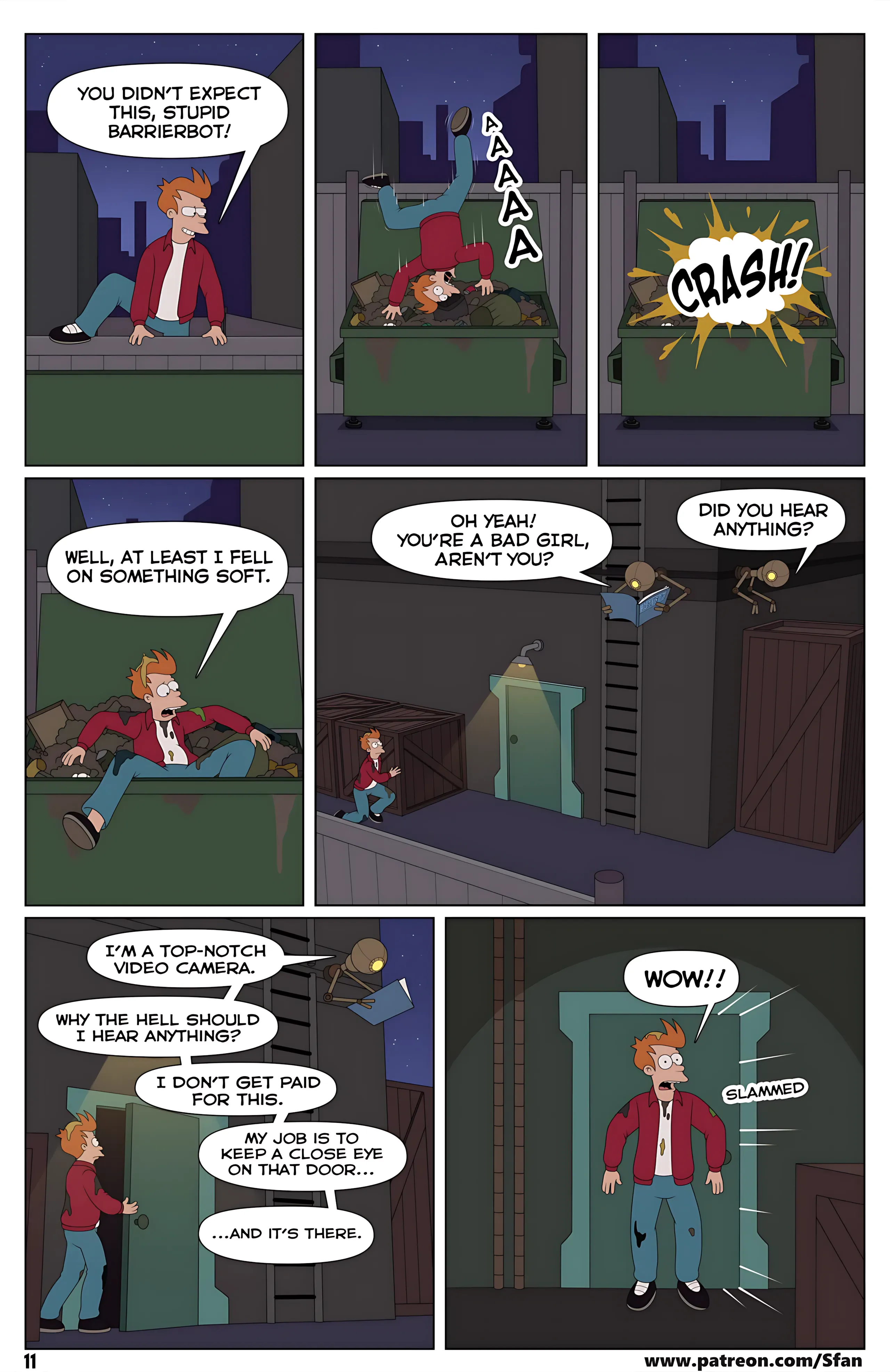 Fry’s Phone List (Futurama) [Sfan], Fry's Phone List (Futurama), page 12 of 15