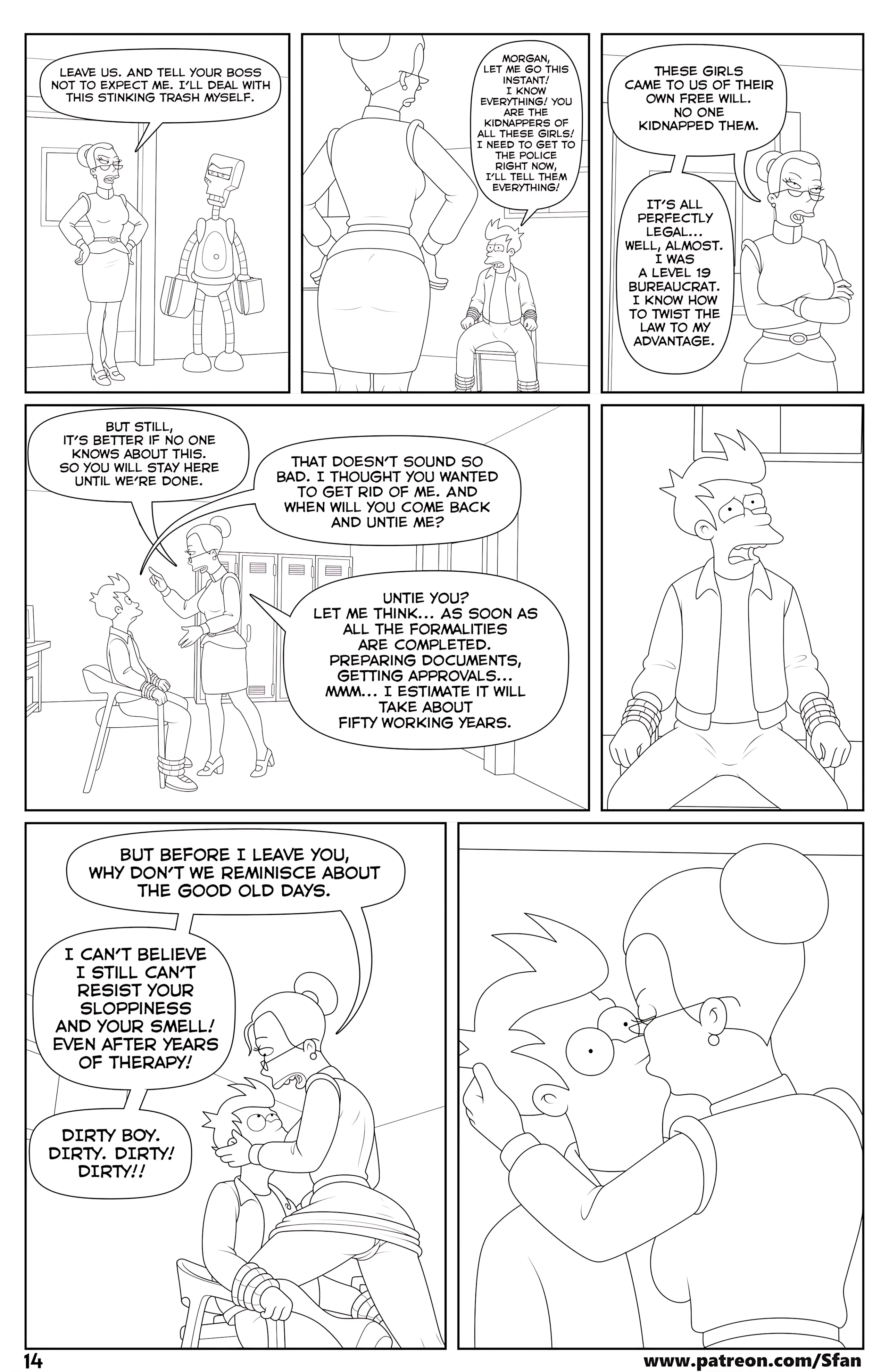 Fry’s Phone List (Futurama) [Sfan], Fry's Phone List (Futurama), page 15 of 15