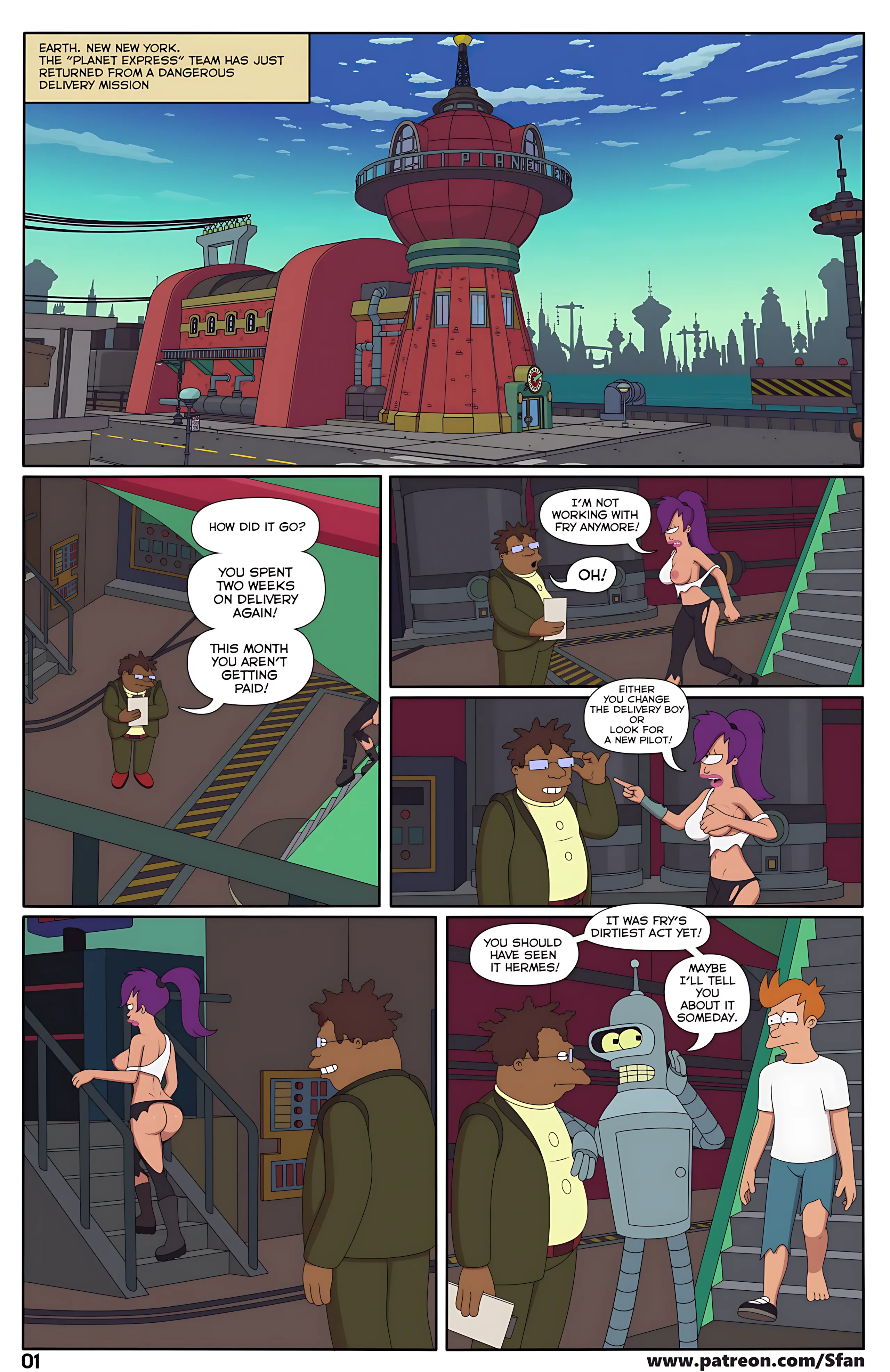 Fry’s Phone List (Futurama) [Sfan], Fry's Phone List (Futurama), page 3 of 15