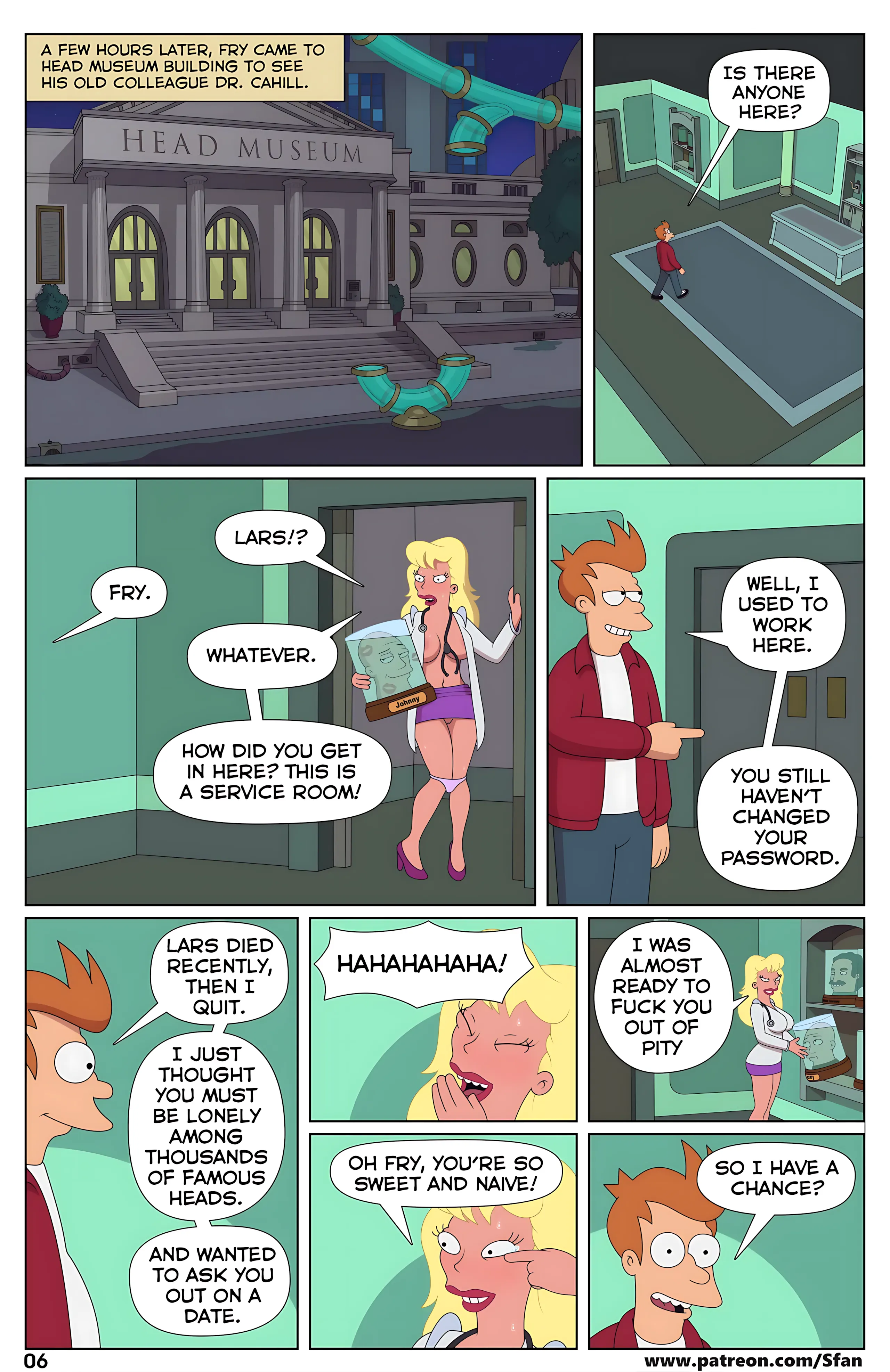Fry’s Phone List (Futurama) [Sfan], Fry's Phone List (Futurama), page 8 of 15