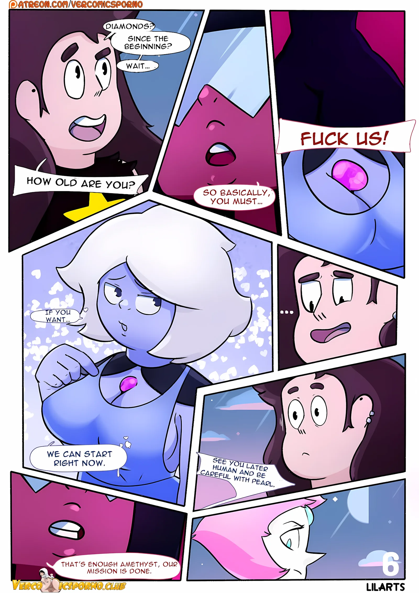 Gems Of Lust (Steven Universe), 1 . Gems Of Lust - Chapter 1 [Lilarts], page 7 of 31