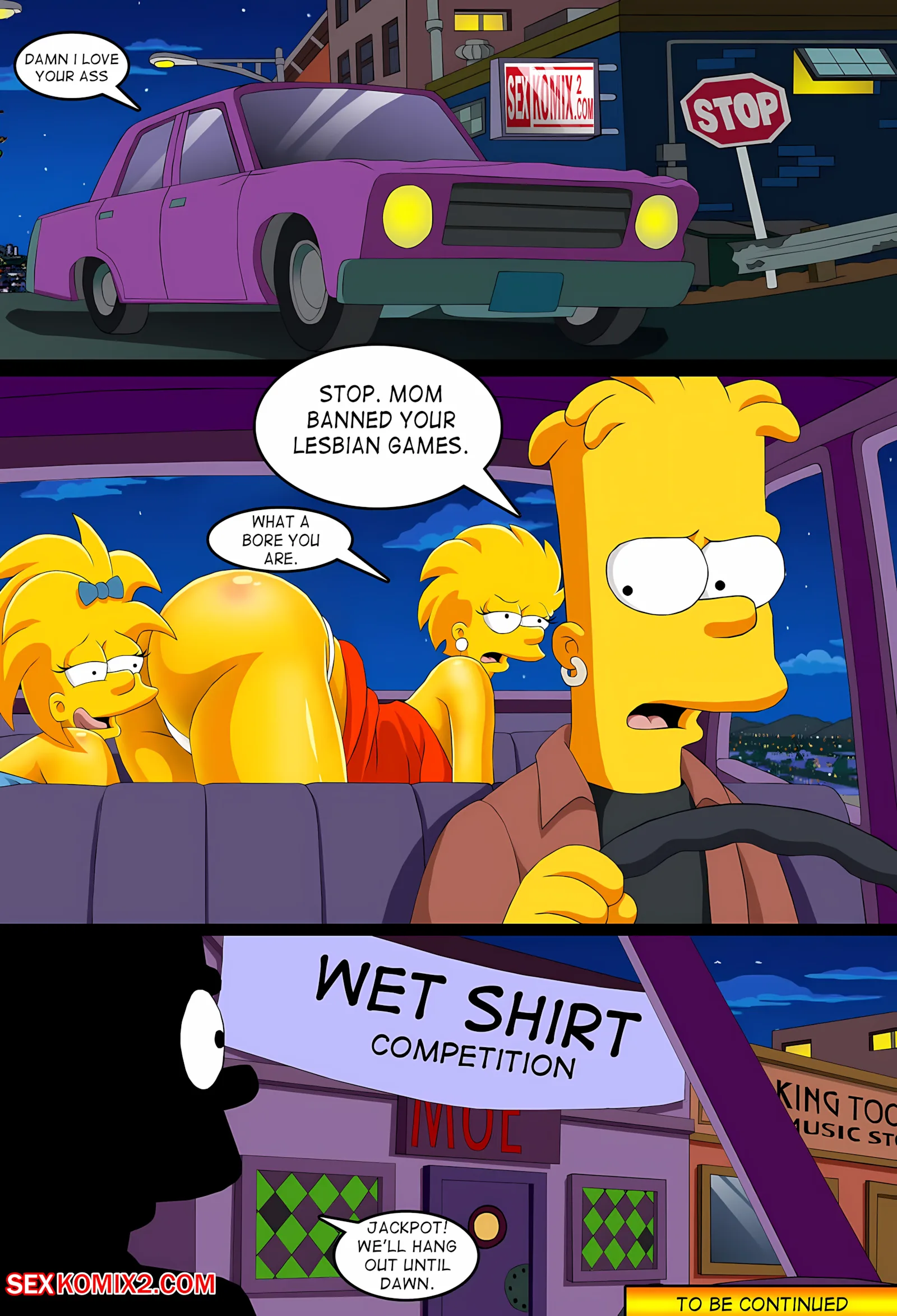 Adventures of Anastasia – Meet me Springfield (The Simpsons), Meet me Springfield 1, page 47 of 47