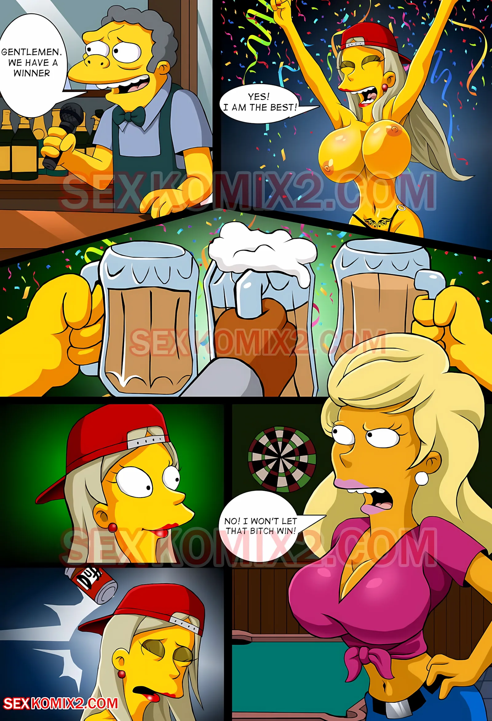 Adventures of Anastasia – Meet me Springfield (The Simpsons), Meet me Springfield 1, page 9 of 47