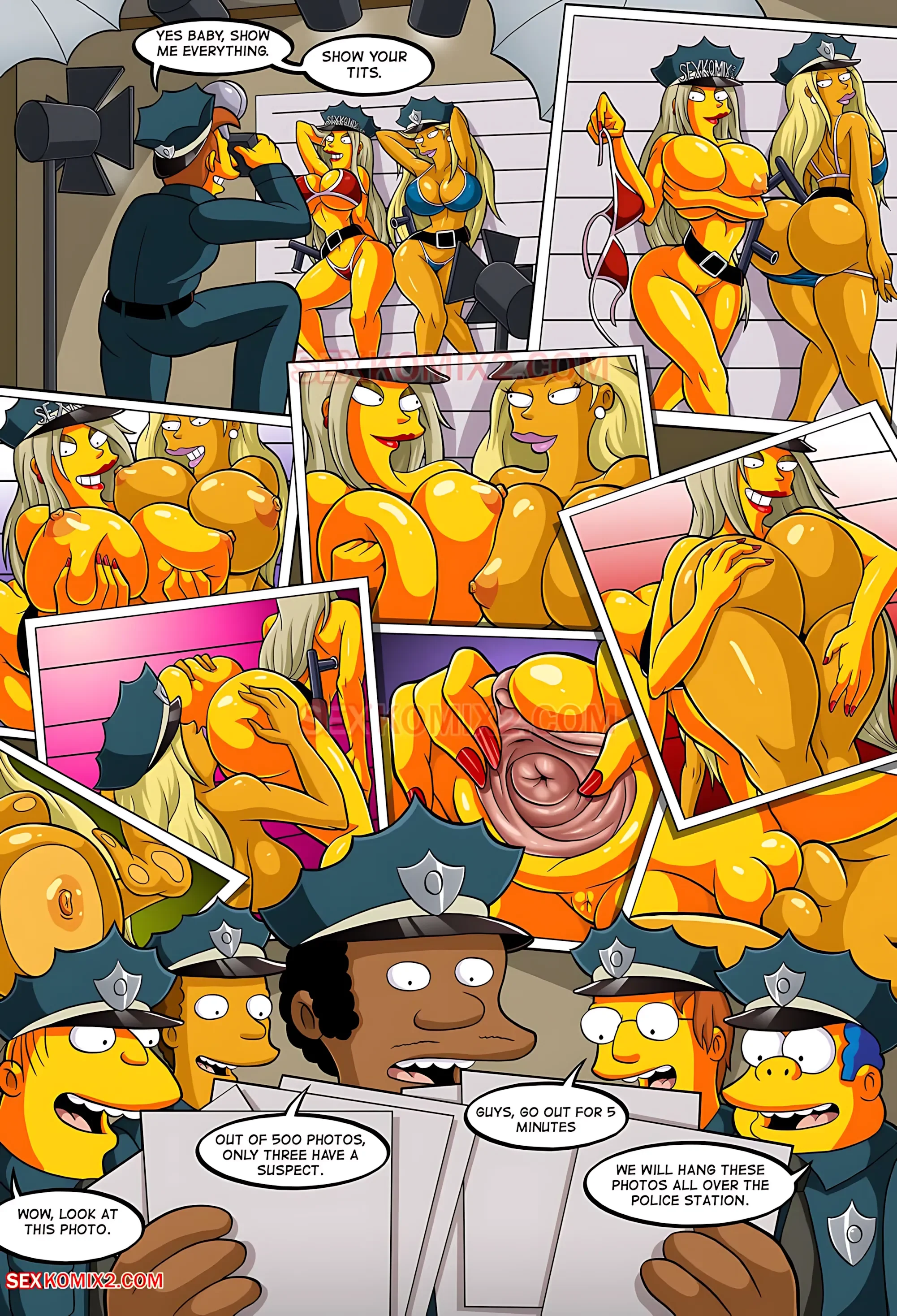 Adventures of Anastasia: Who stole the panties? (The Simpsons), Adventures of Anastasia: Who stole the panties?, page 20 of 33
