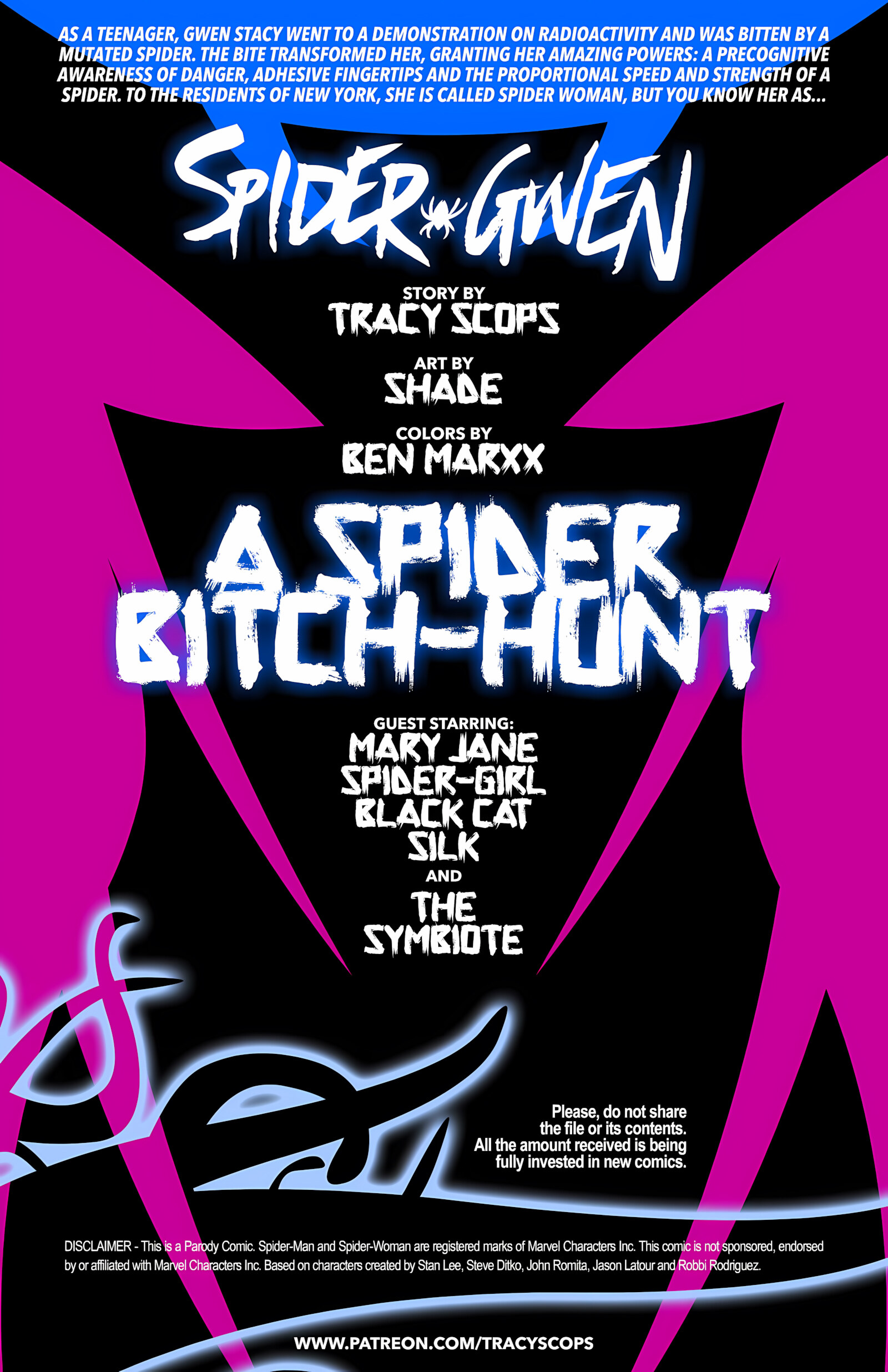 Gwenom [Tracy Scops], Gwenom, page 2 of 11