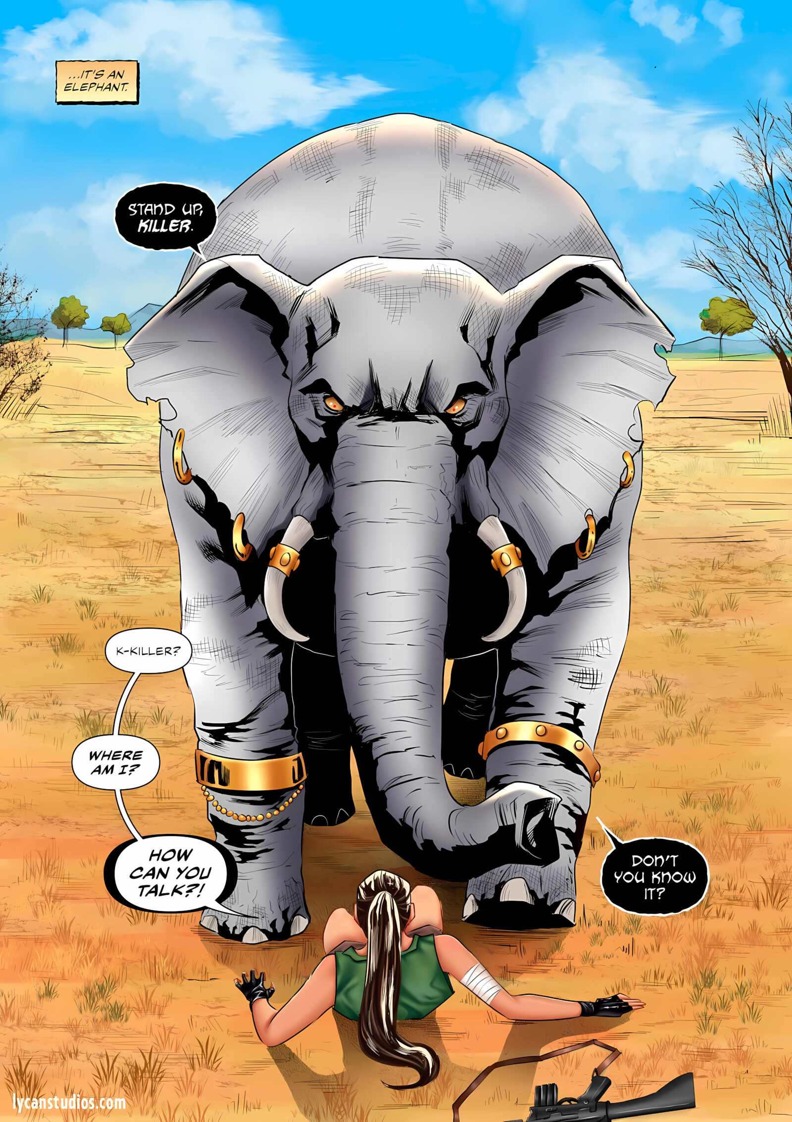 After Life Elephant 39 [Locofuria], After Life Elephant 39, page 4 of 26