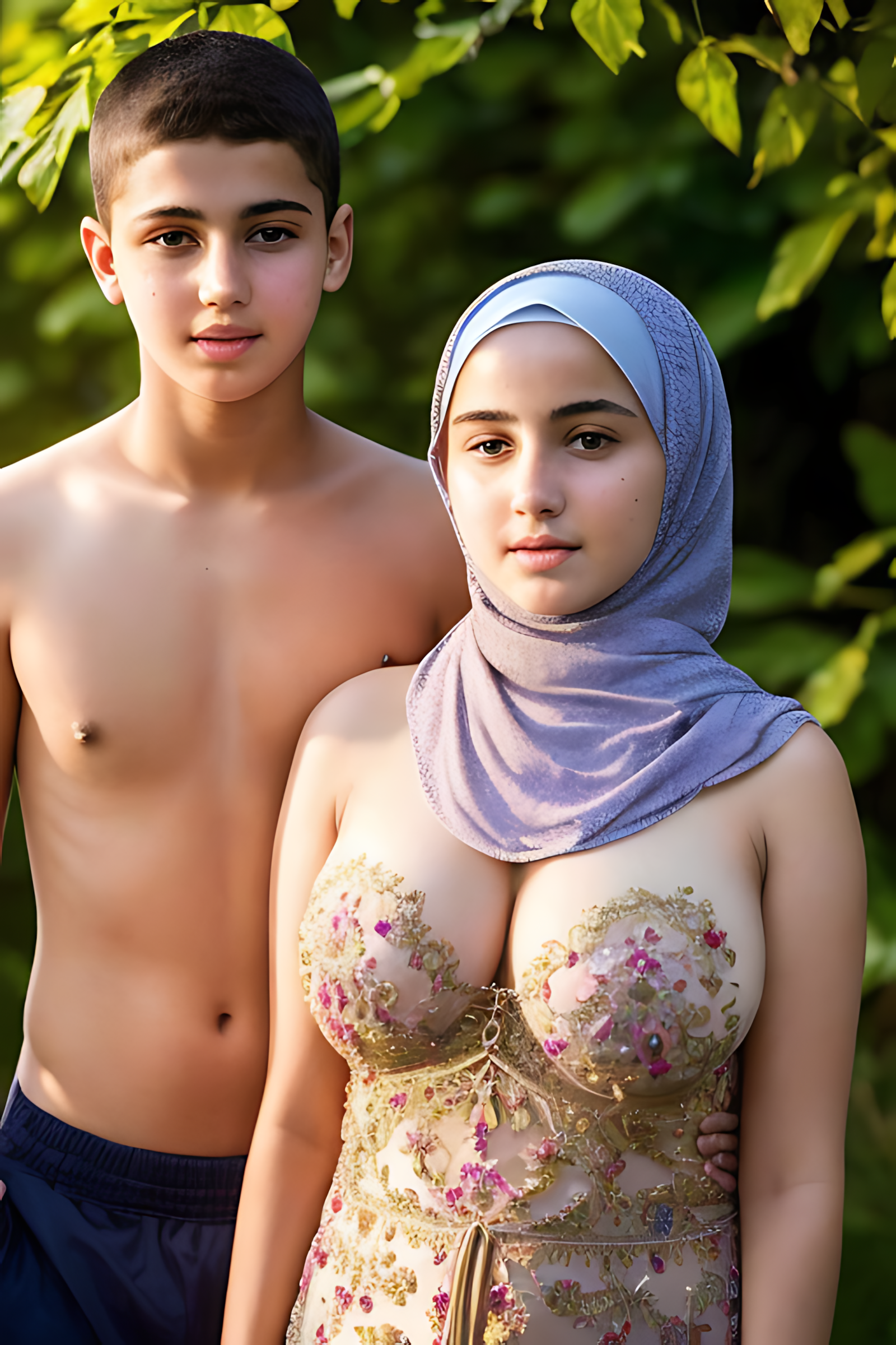 Hijabi Sisters [Fat Chooch], Hijabi sisters 1, page 22 of 23