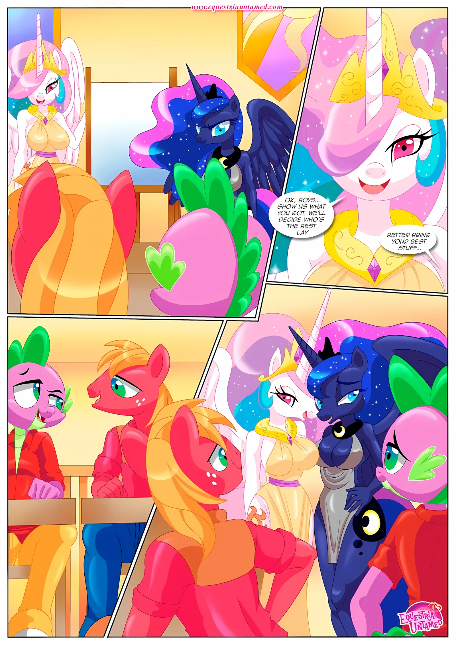 How Equestria Settles Disputes (My Little Pony – Friendship Is Magic) [Palcomix], 1 . How Equestria Settles Disputes - (My Little Pony - Friendship Is Magic) [Palcomix], page 11 of 23