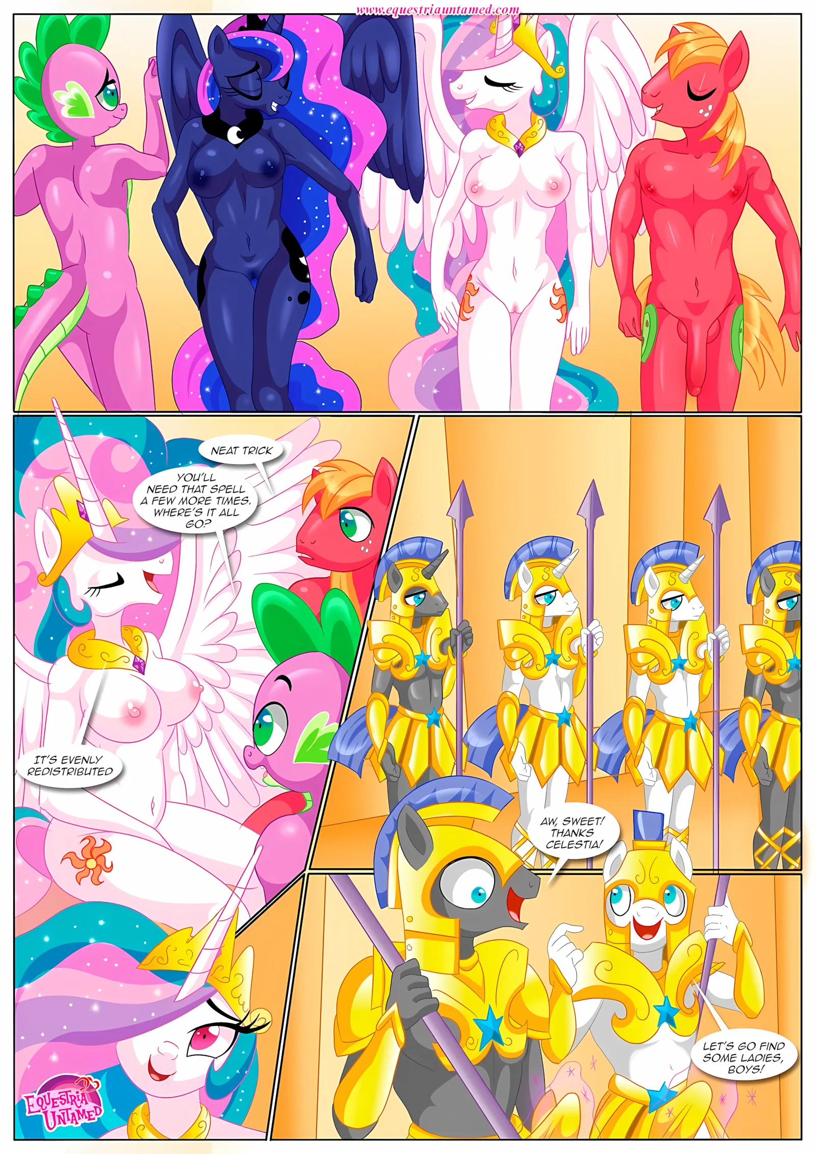 How Equestria Settles Disputes (My Little Pony – Friendship Is Magic) [Palcomix], 1 . How Equestria Settles Disputes - (My Little Pony - Friendship Is Magic) [Palcomix], page 19 of 23