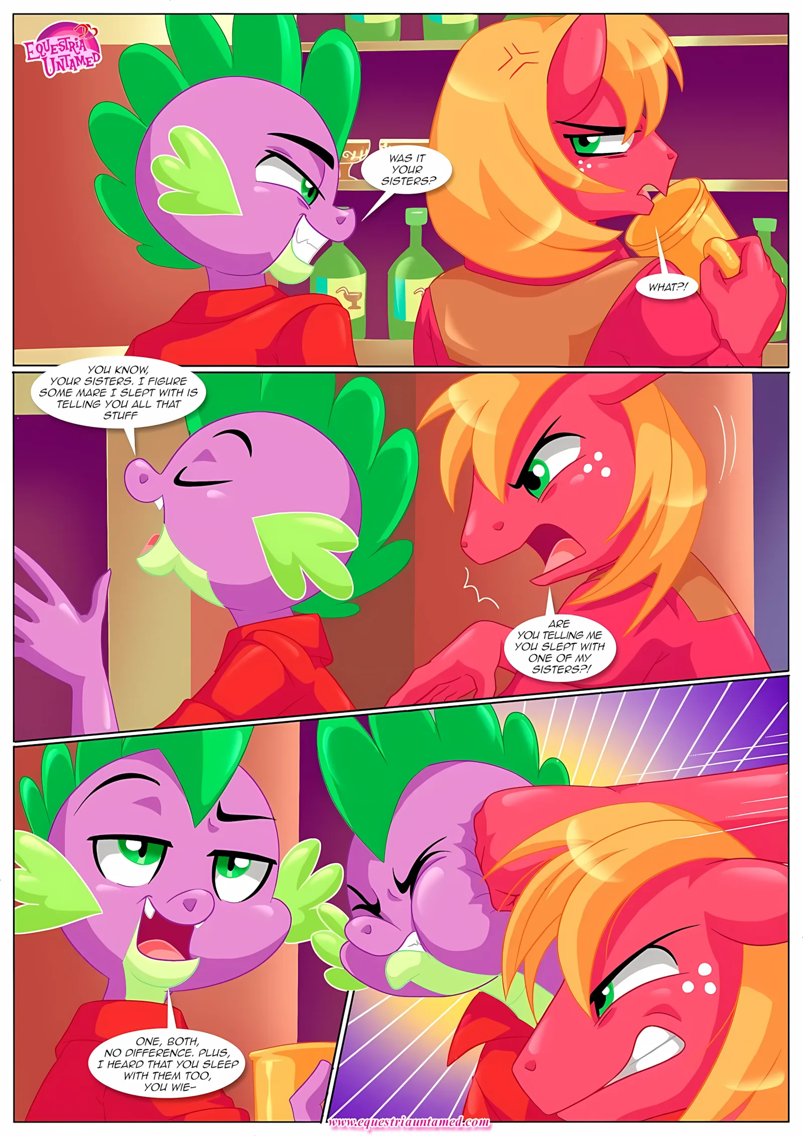 How Equestria Settles Disputes (My Little Pony – Friendship Is Magic) [Palcomix], 1 . How Equestria Settles Disputes - (My Little Pony - Friendship Is Magic) [Palcomix], page 3 of 23