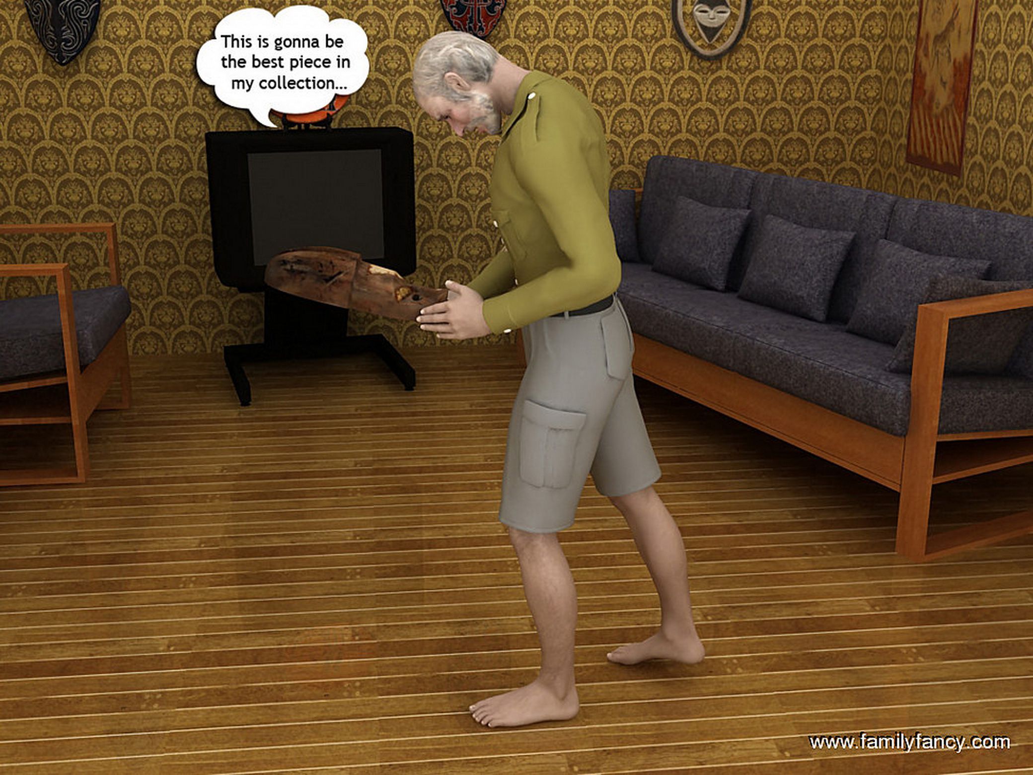 Hung granddaddy stretch his girl’s little pink hole [FamilyFancy], Hung granddaddy stretch his girl's little pink hole, page 1 of 30