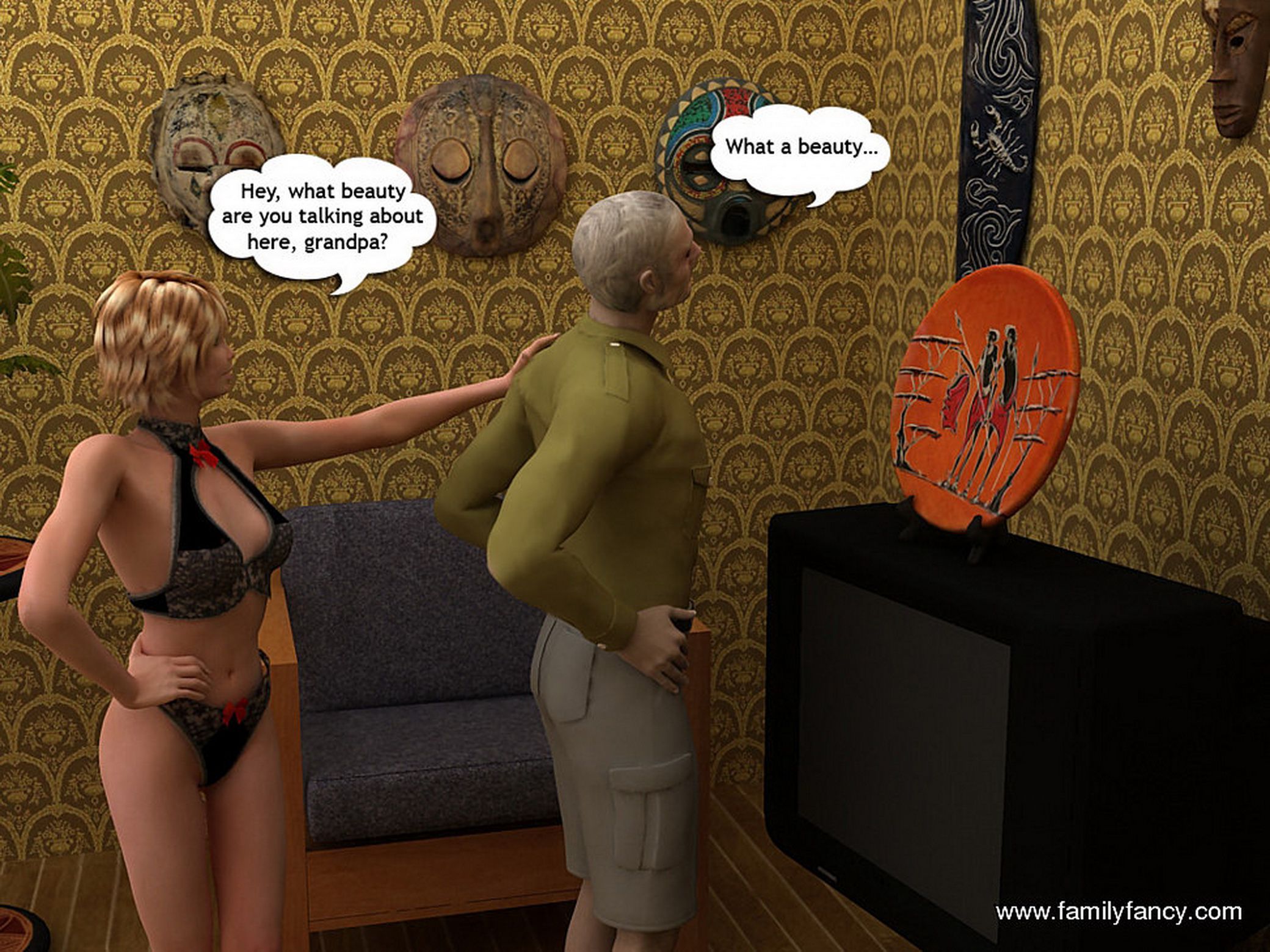 Hung granddaddy stretch his girl’s little pink hole [FamilyFancy], Hung granddaddy stretch his girl's little pink hole, page 5 of 30