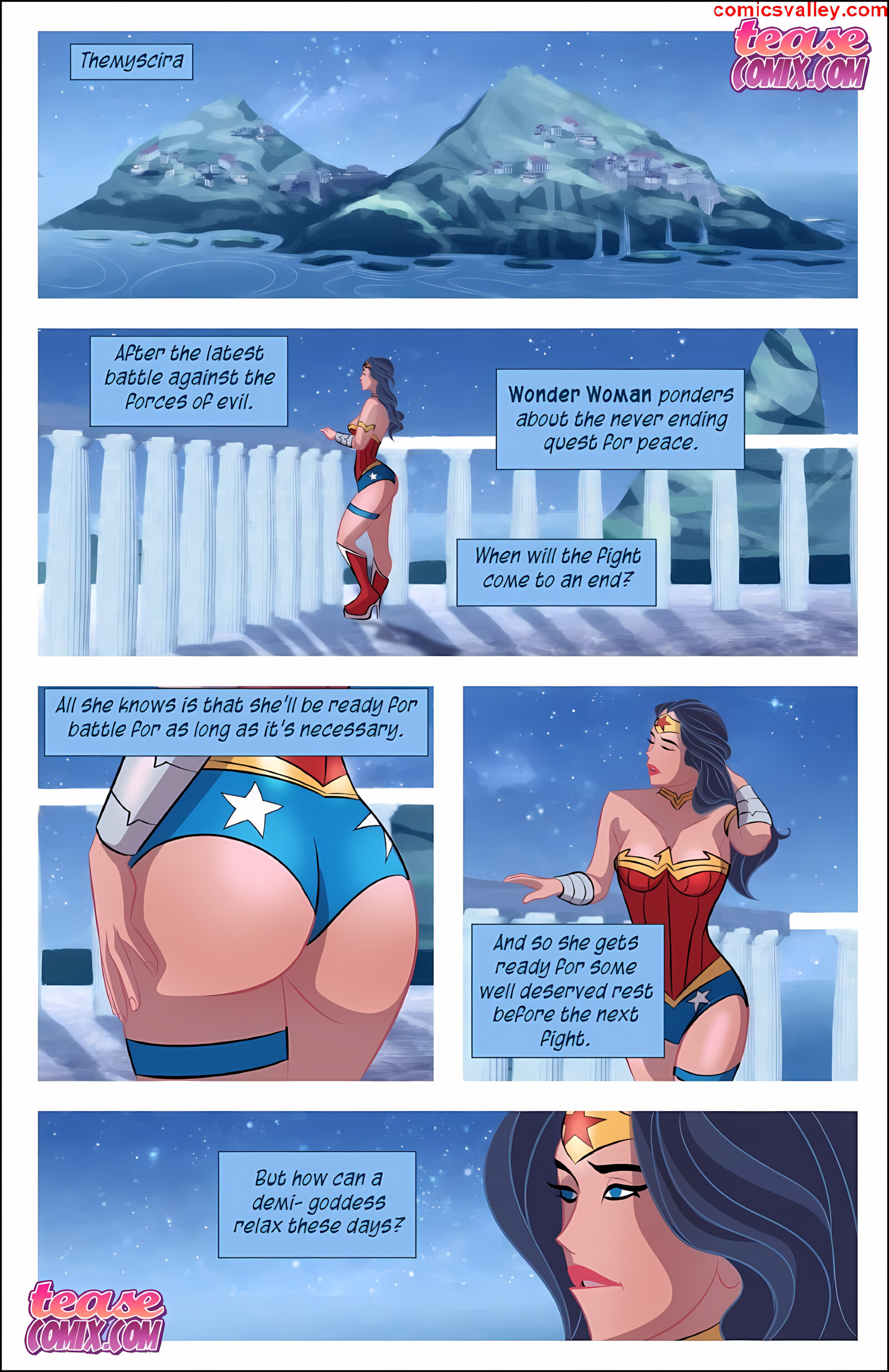 I Want Batcock [Tease Comix], I Want Batcock 1, page 2 of 27