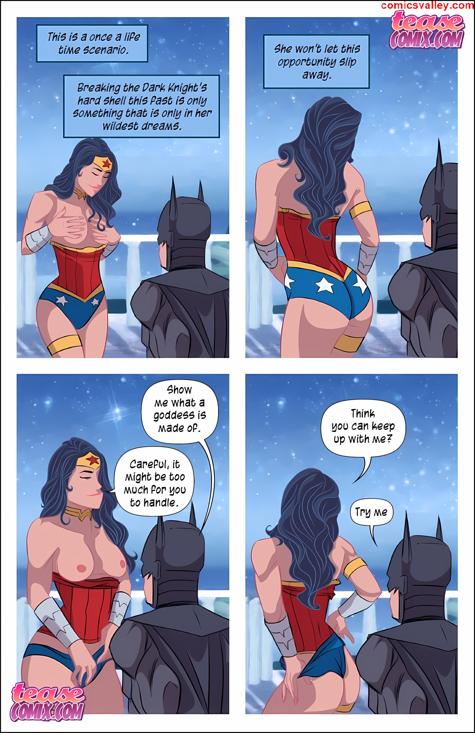 I Want Batcock [Tease Comix], I Want Batcock 1, page 6 of 27