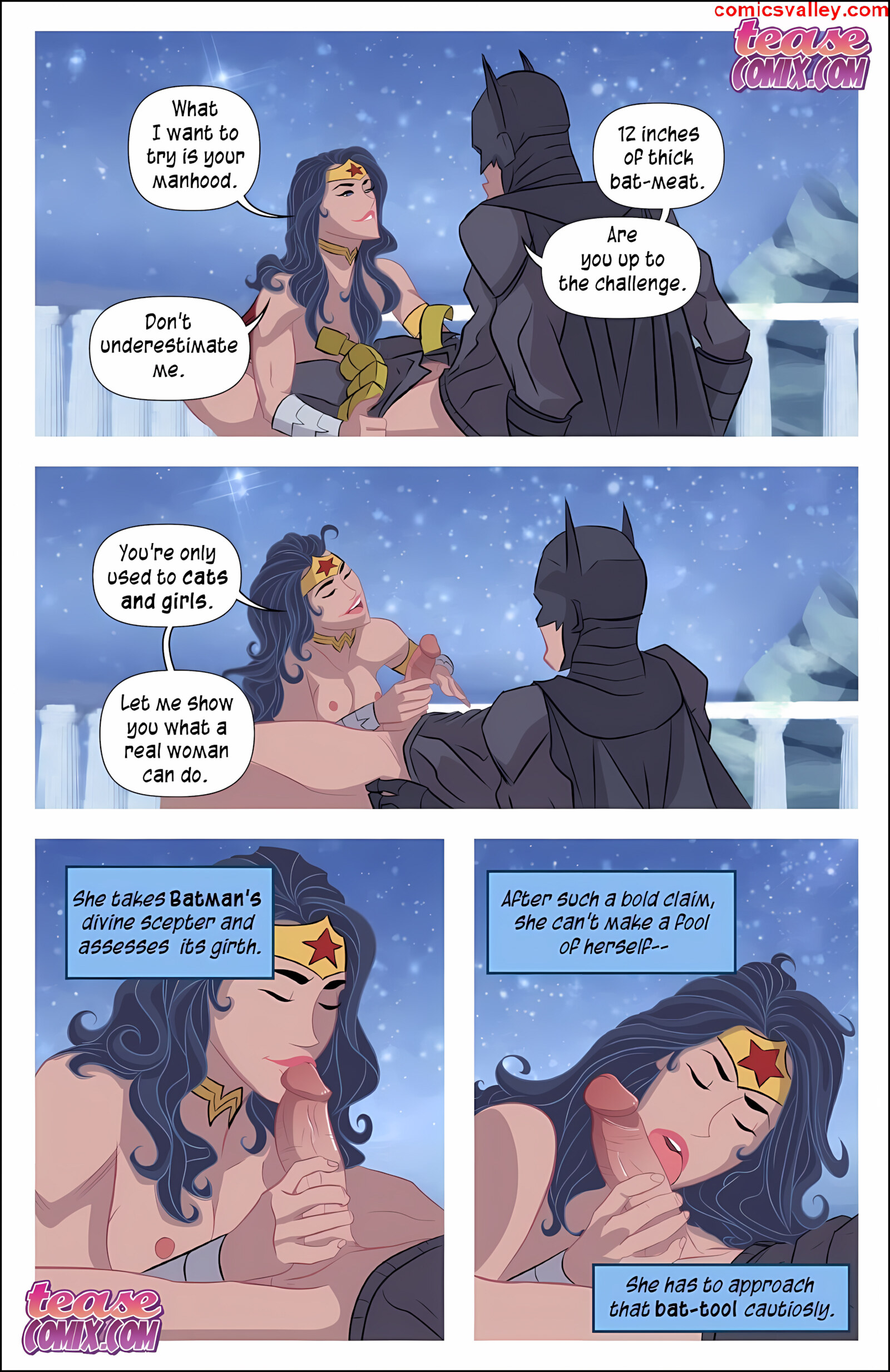I Want Batcock [Tease Comix], I Want Batcock 1, page 7 of 27