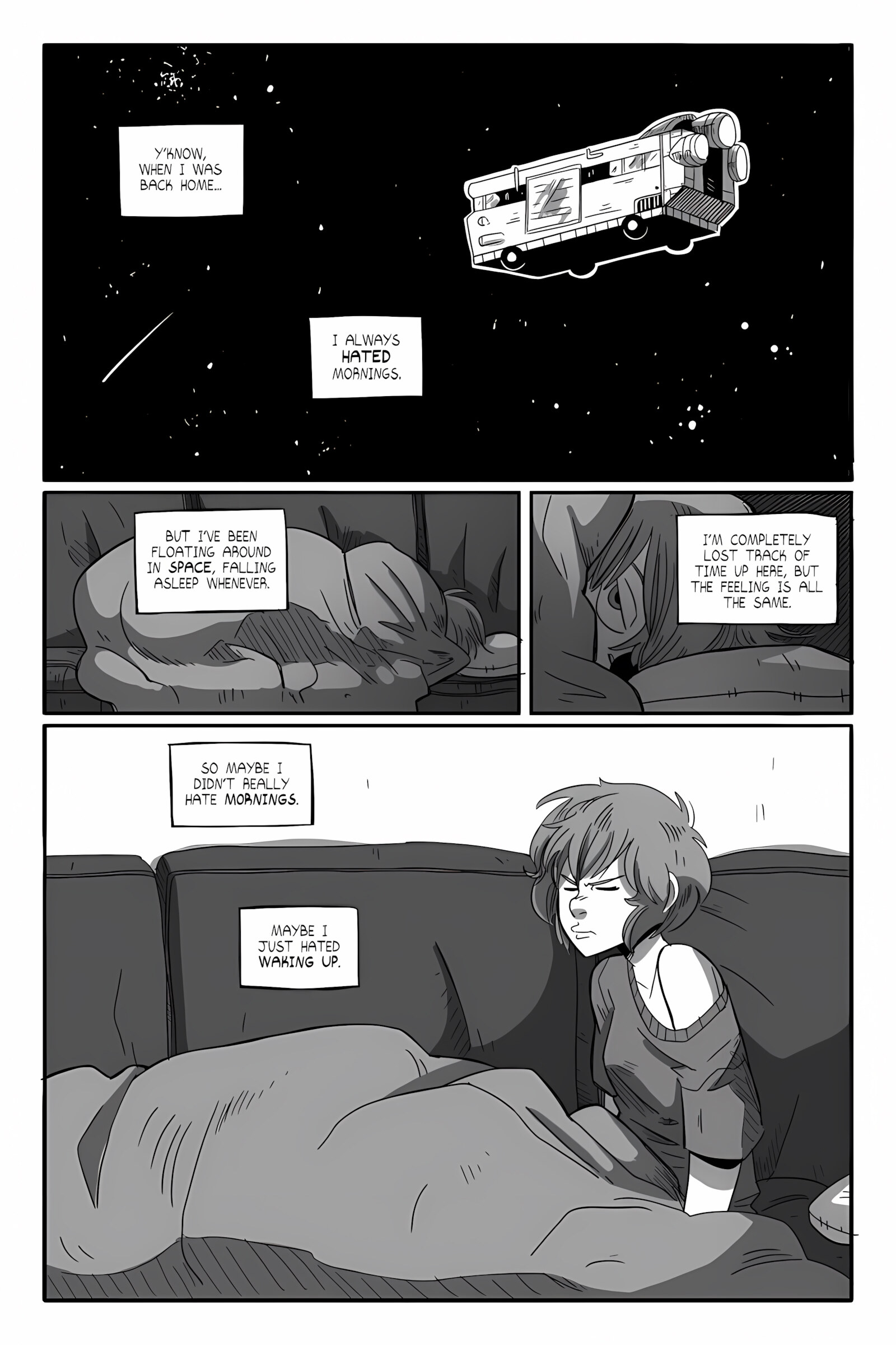In Space, No One Can Hear You Shlick [Tissue Box], Space Rendezvous, page 2 of 18