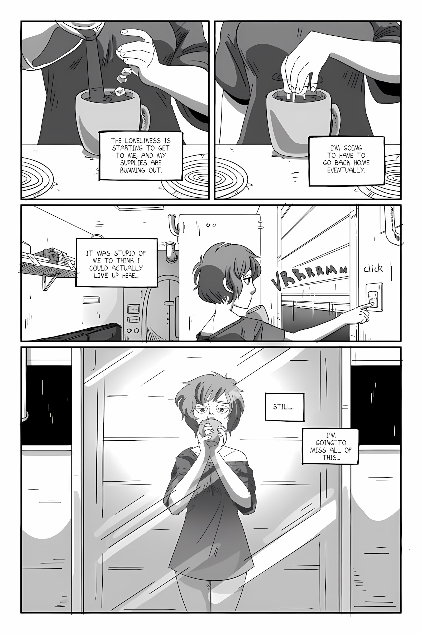 In Space, No One Can Hear You Shlick [Tissue Box], Space Rendezvous, page 4 of 18