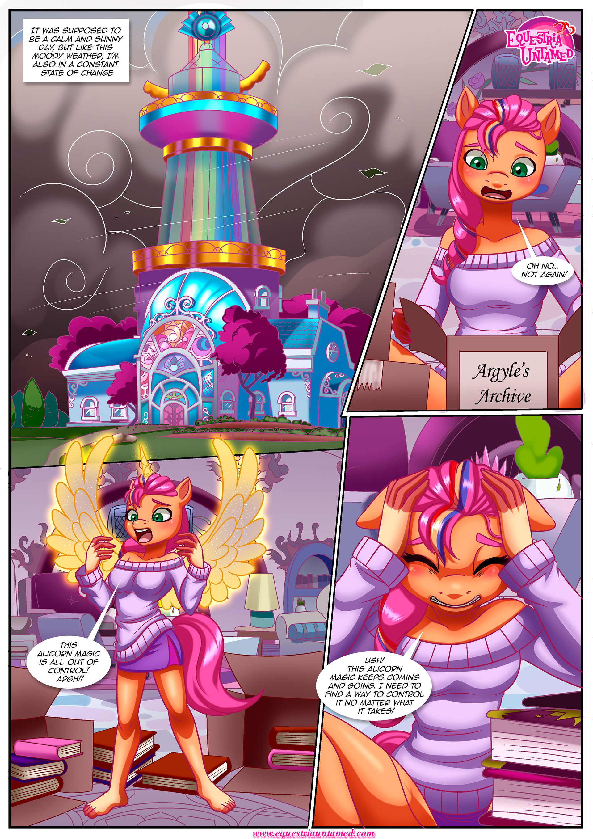 Alicorn Secrets [Palcomix], Alicorn Secrets, page 2 of 21