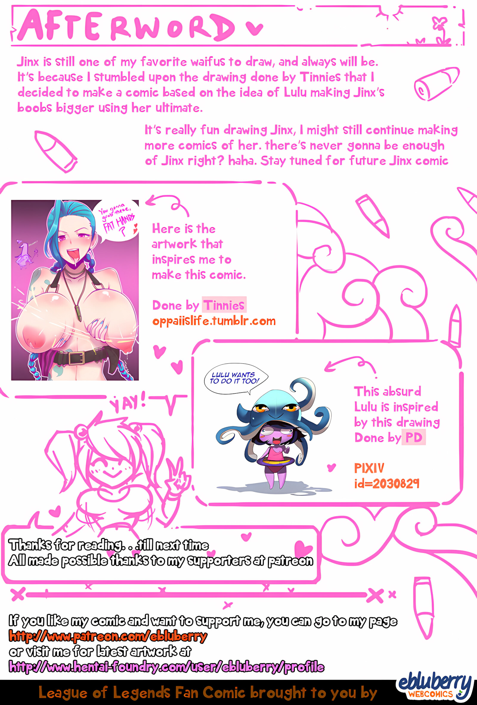 Jinx X Lulu + Others! [Ebluberry], Jinx X Lulu + Others!, page 19 of 19