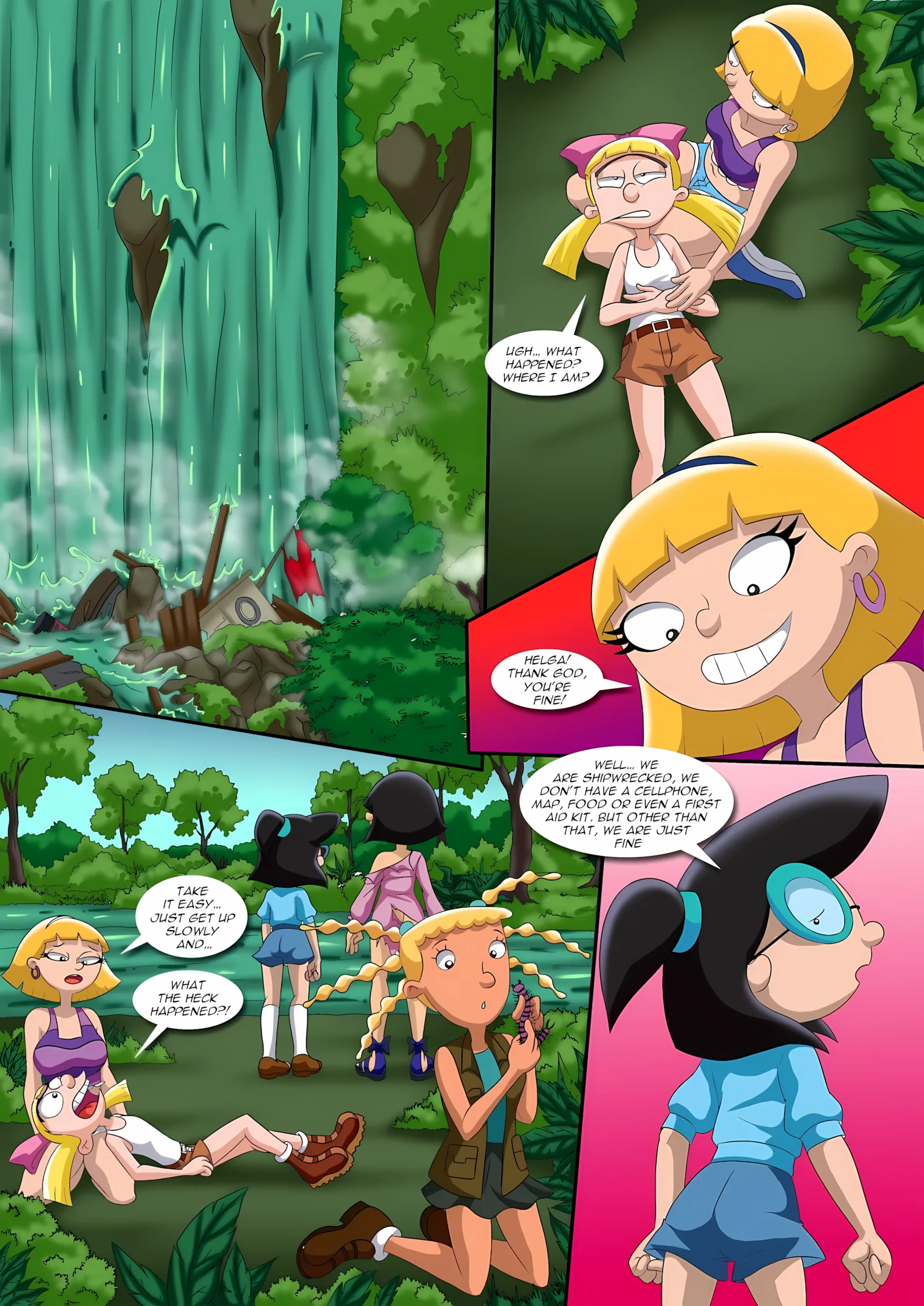 Jungle Hell (Hey Arnold!) [Palcomix], 1 . Jungle Hell - Chapter 1 (Hey Arnold!) [Palcomix], page 4 of 22